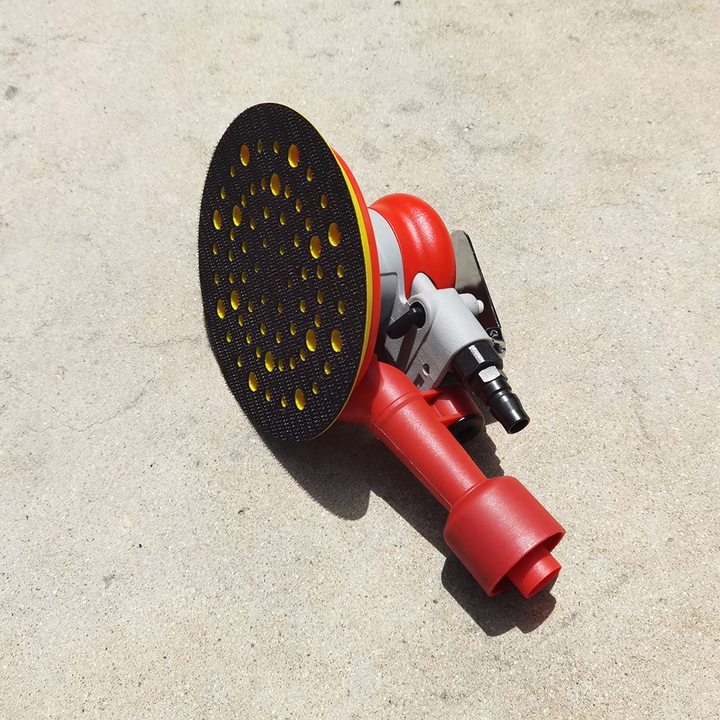 SUMO 6130-D เครื่องขัดกระดาษทรายลม 6" 10500rpm ดูดฝุ่นในตัว