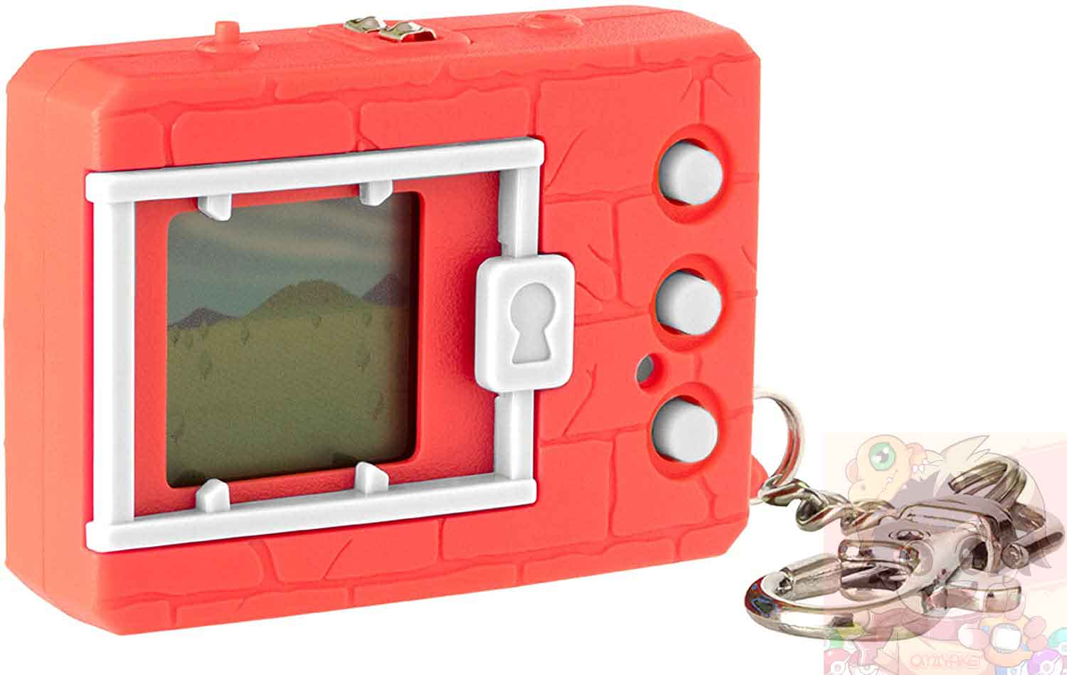 Digital Monster V-pet Ver.20TH ENG Version 3 OLD ROSE COLOR(สีโอรส,สีโอลด์โรส,สีแดงนีออน) ของใหม่มือ 1 [LOT US]