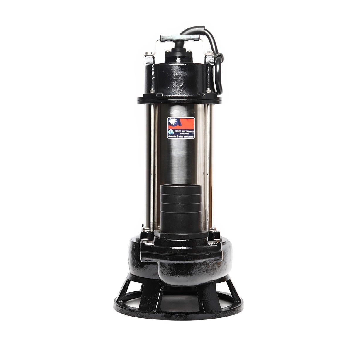 SHOWFOU SS-212D ปั๊มแช่ดูดโคลนเสื้อสแตนเลส 3" 2HP/220V
