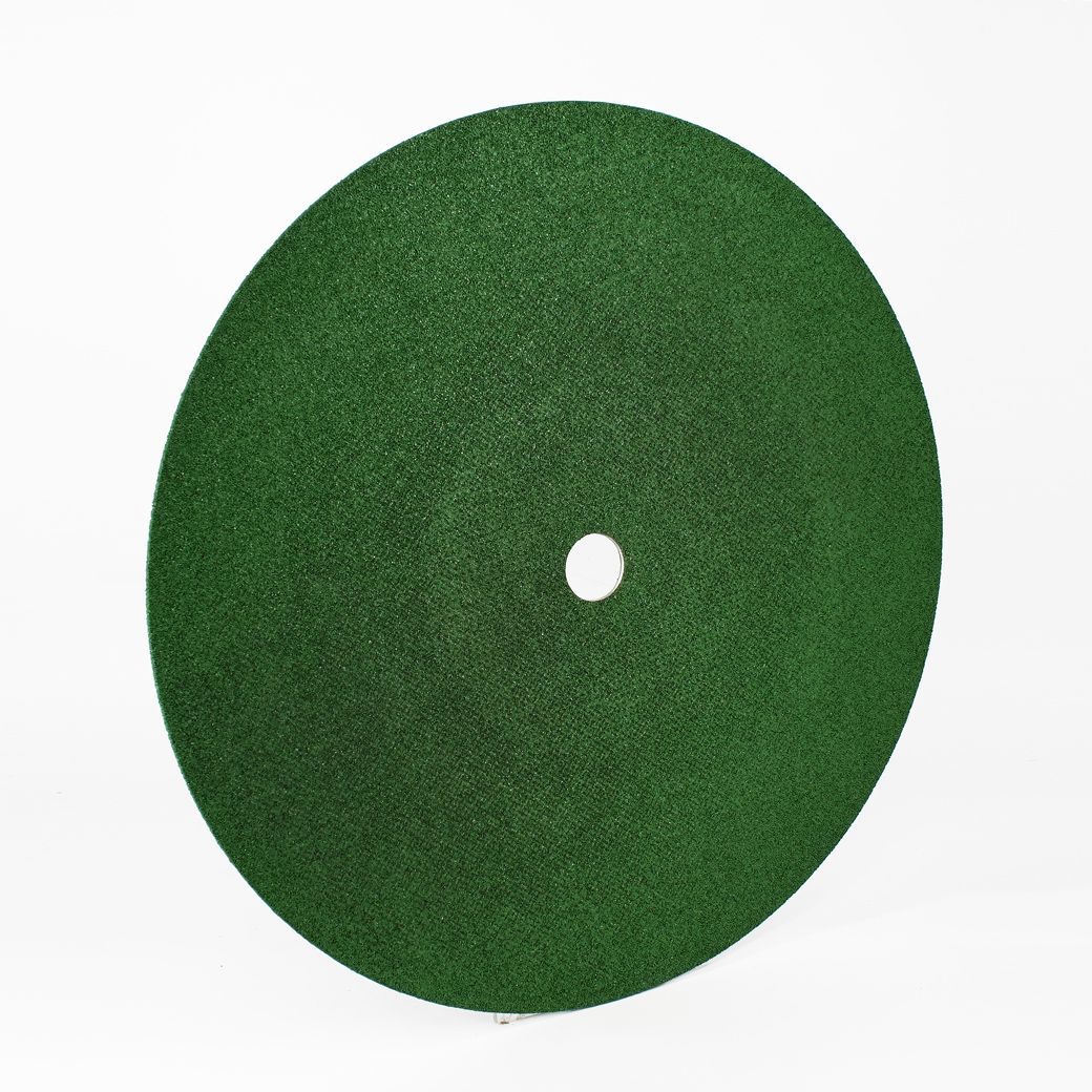 SUMO ใบตัดไฟเบอร์ 14"x3x25.4 ใย 1ชั้น สีเขียว (25ใบ/กล่อง)