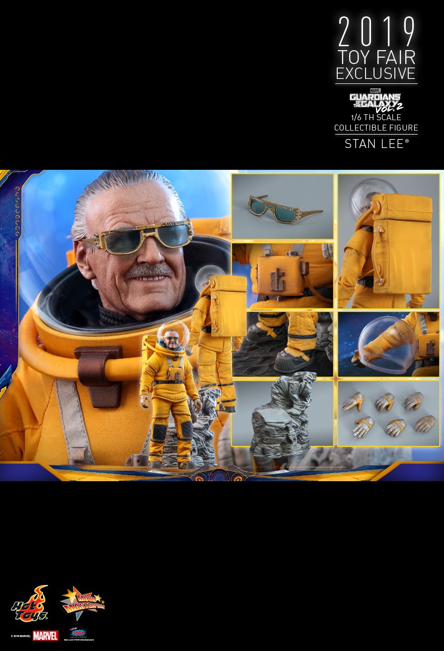 Hot Toys MMS545 Stan Lee Figure Guardians of the Galaxy Vol.2 1/6TH SCALE COLLECTIBLE FIGURE ฮอททอยส์ สแตน ลี
