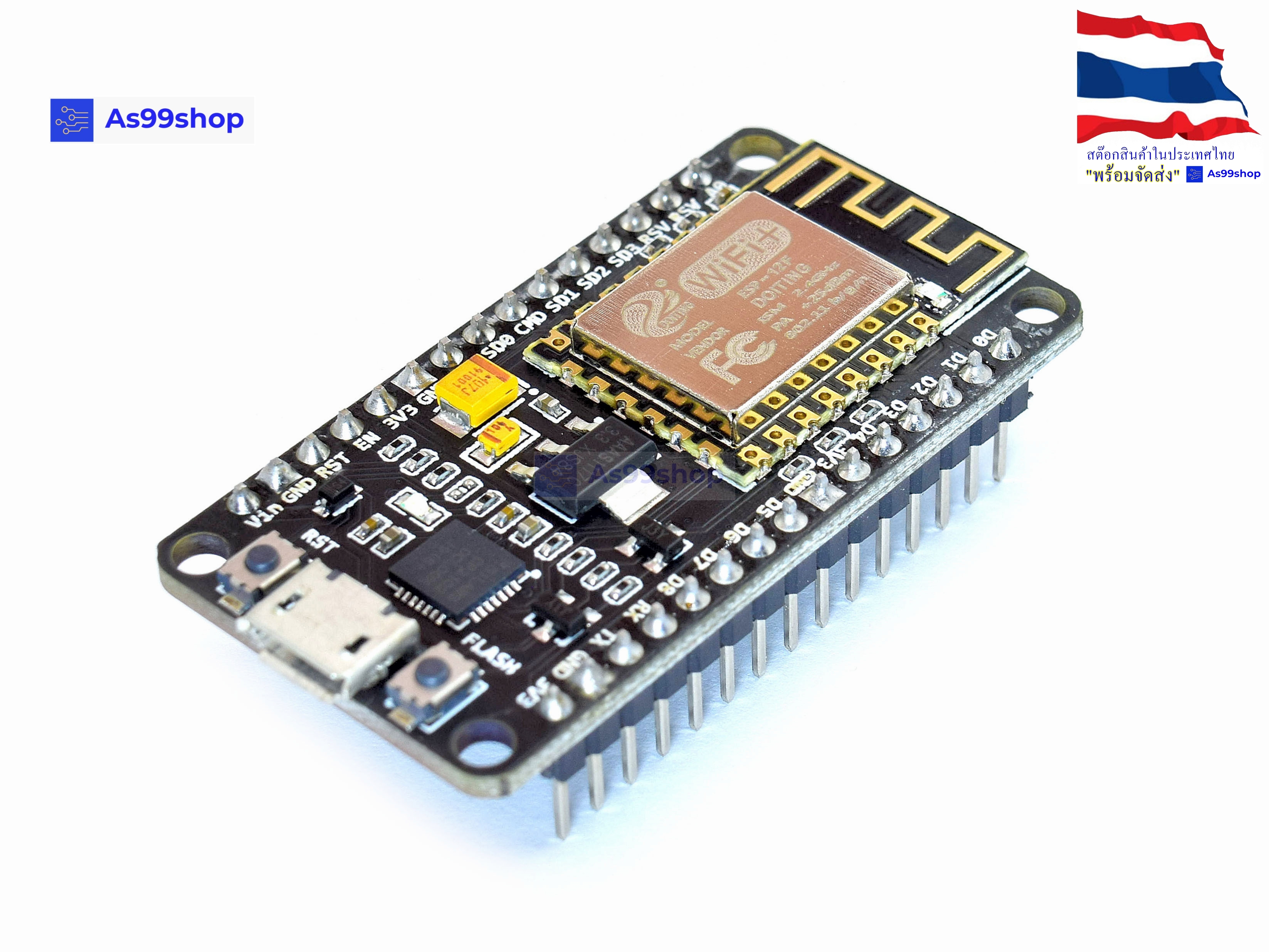 NodeMcu Lua WIFI IoT development board based on ESP8266-12F V2 CP2102