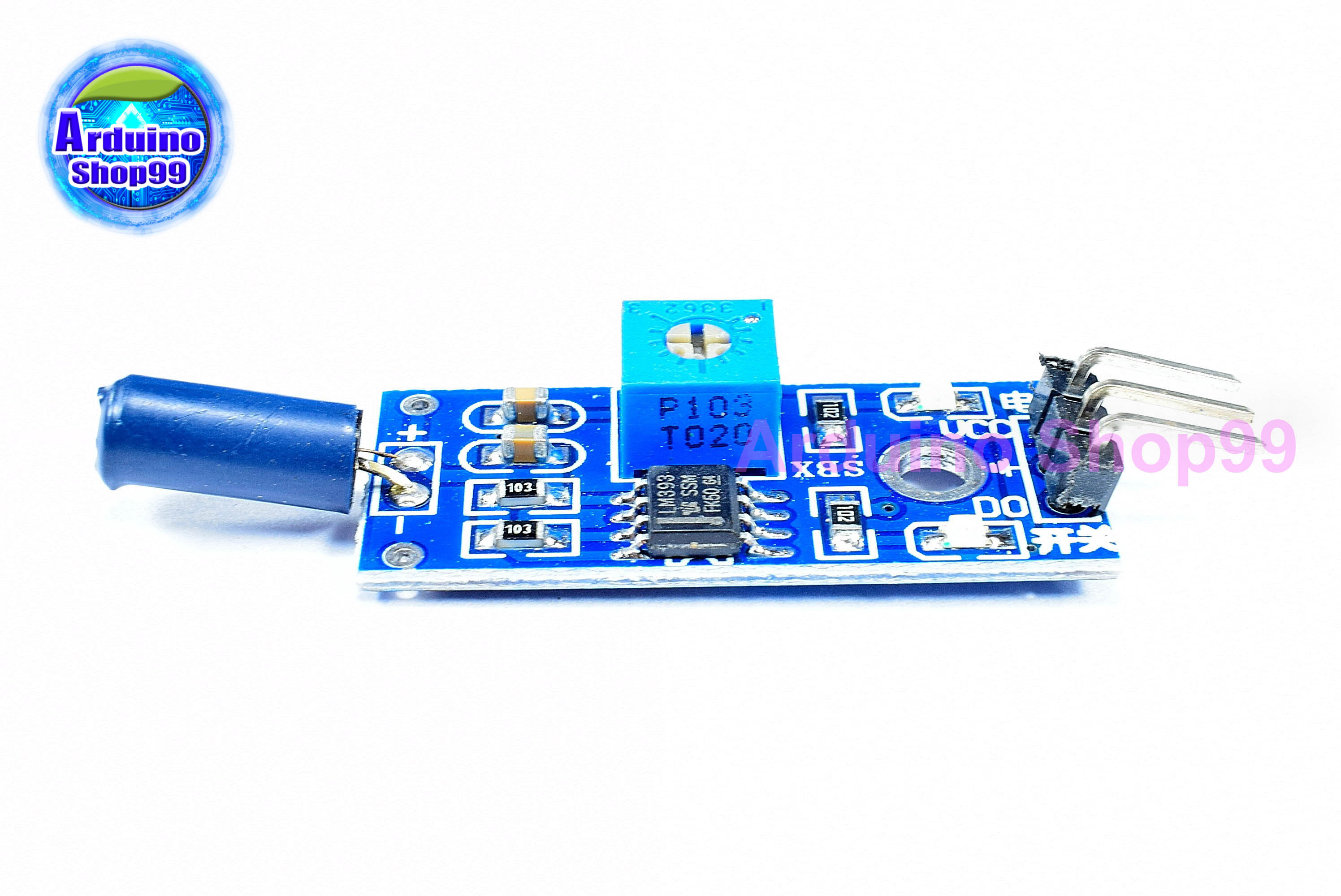Highly sensitive vibration sensor module SW-1801P