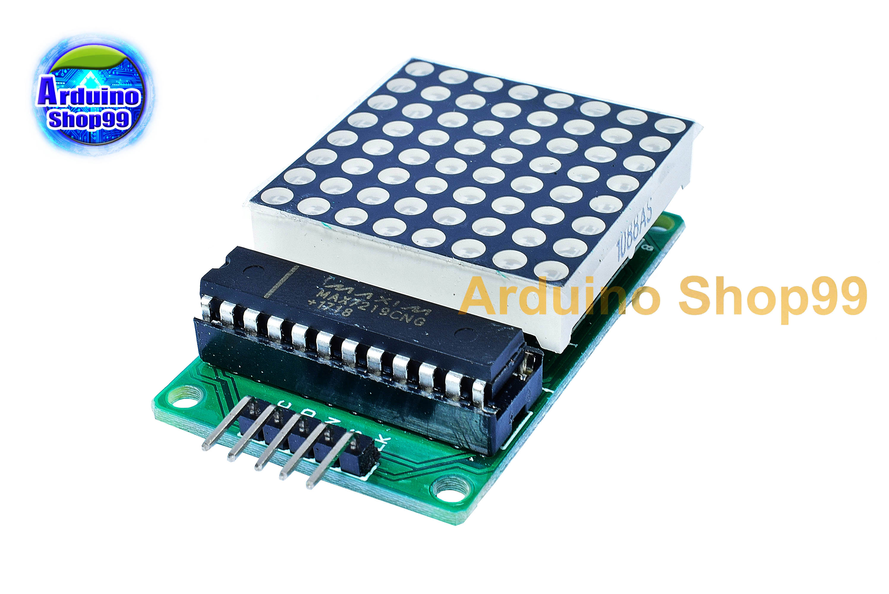MAX7219 dot matrix module control module