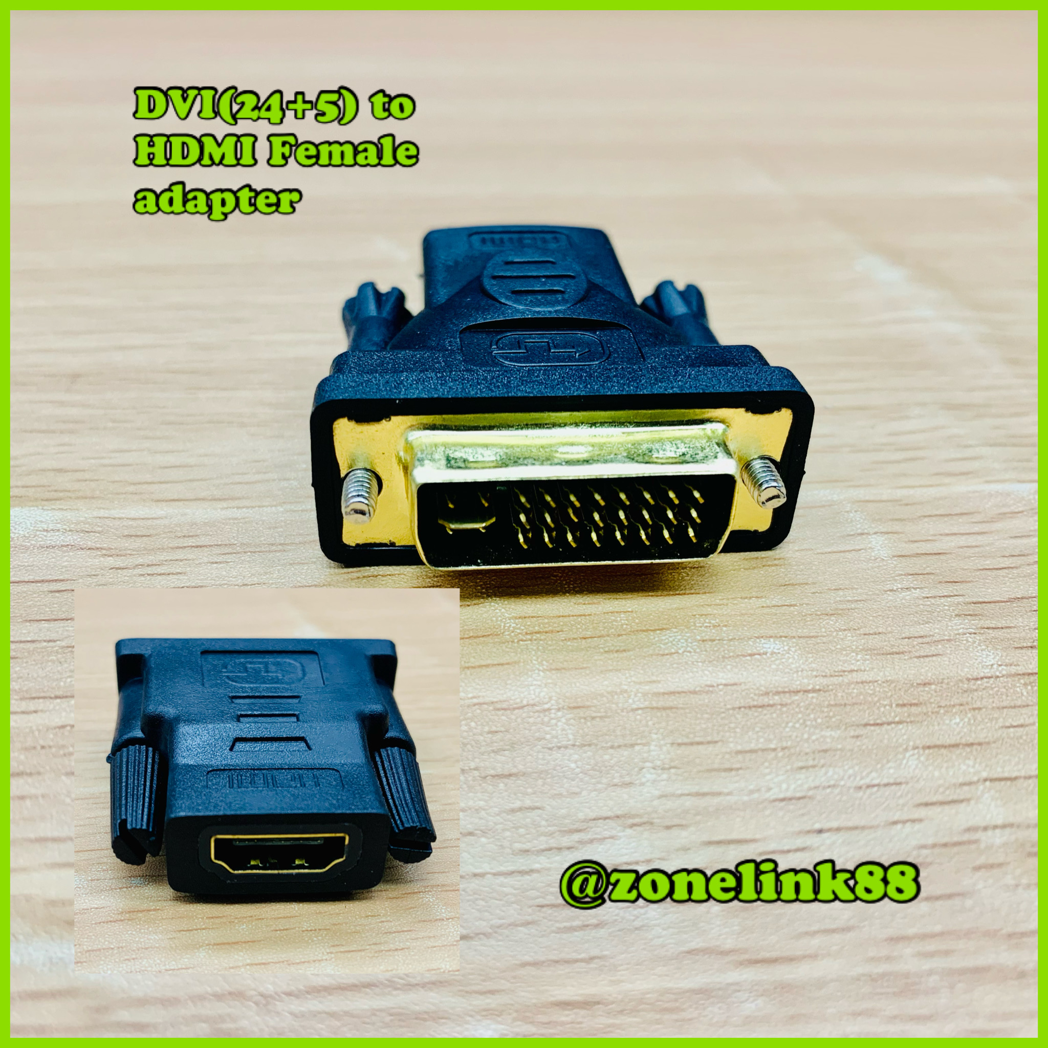 DVI(24+1) to HDMI Female Adapter
