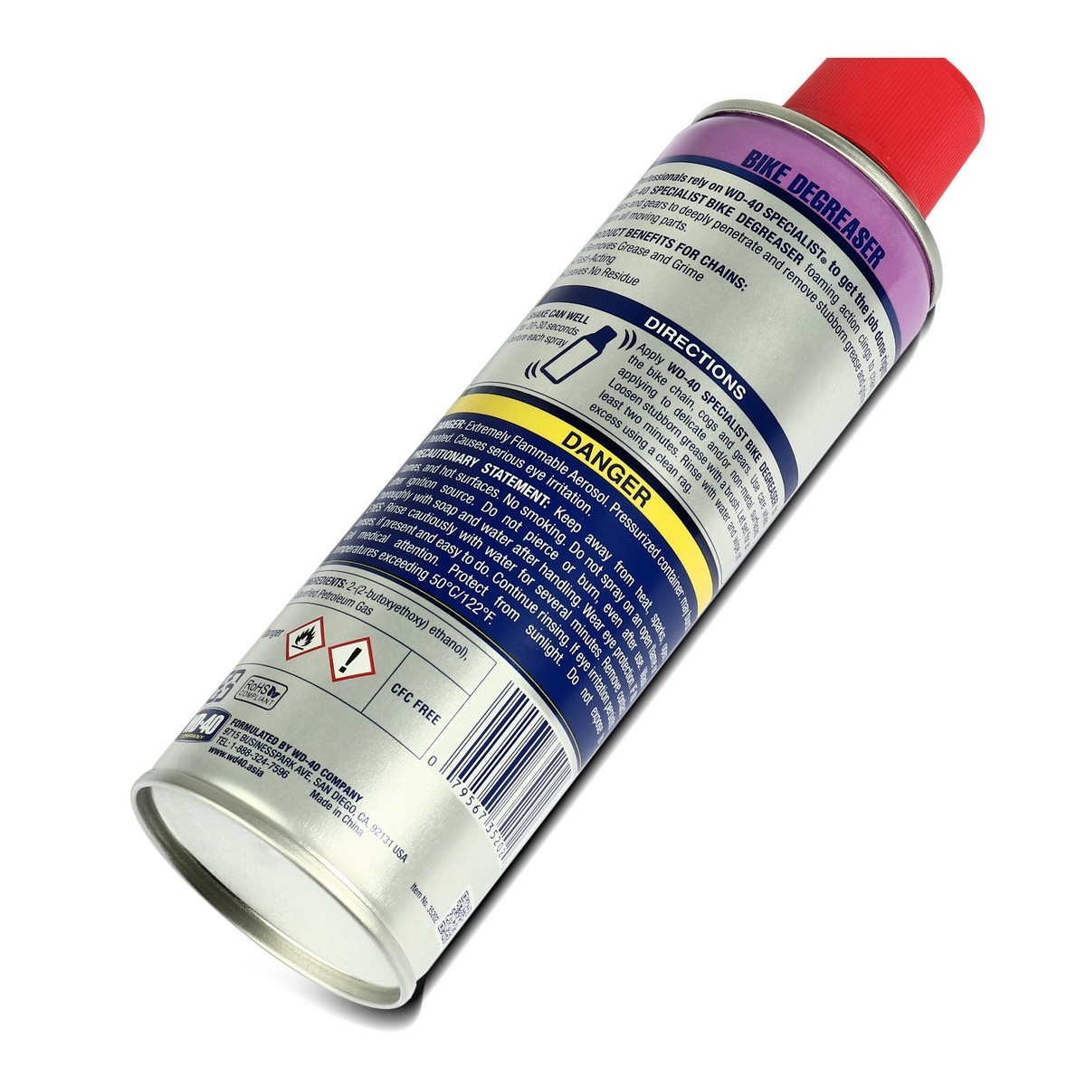 WD-40 สเปรย์โฟมทำความสะอาดโซ่จักรยาน 300ml