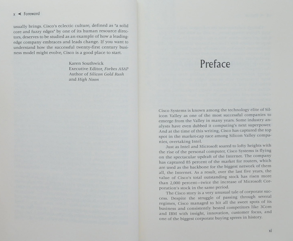 MAKING THE CISCO CONNECTION