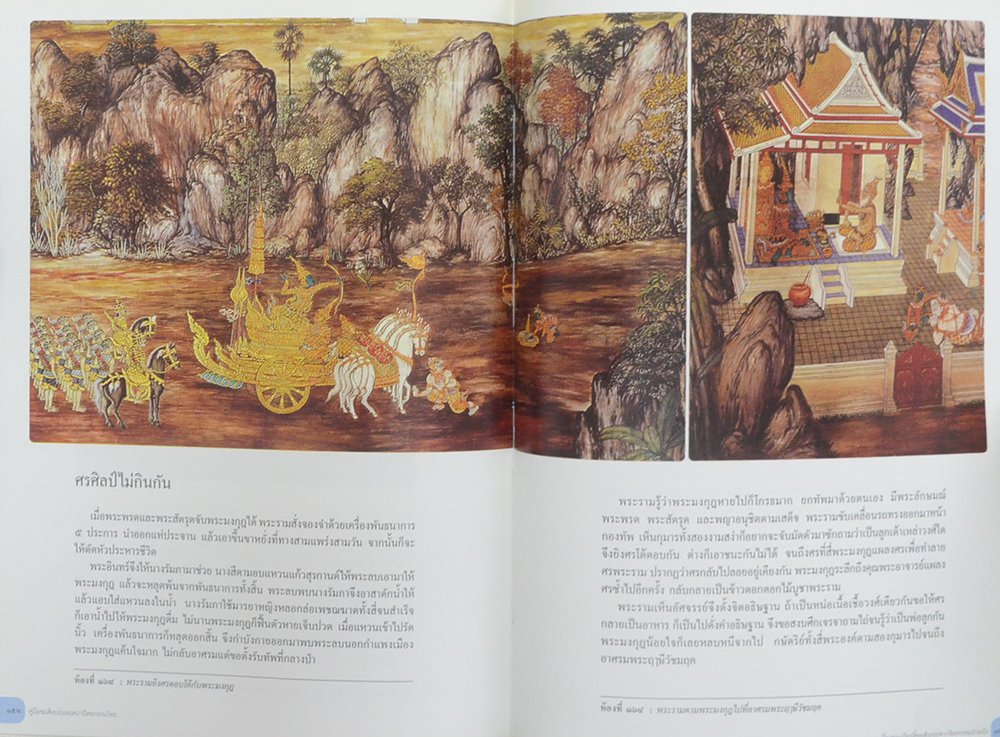 คู่มือชมศิลปะและสถาปัตยกรรมไทย วัดพระศรีรัตนศาสดารามและพระบรมมหาราชวัง