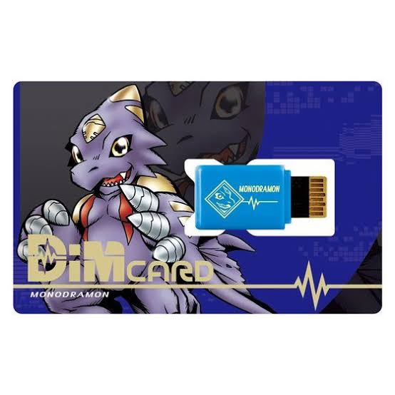 BANDAI DIGIMON Vital Bracelet Digital Monster - Dim Card Monodramon(ดิมการ์ดโมโนดรามอน)ดิจิม่อน[Limited Edition]