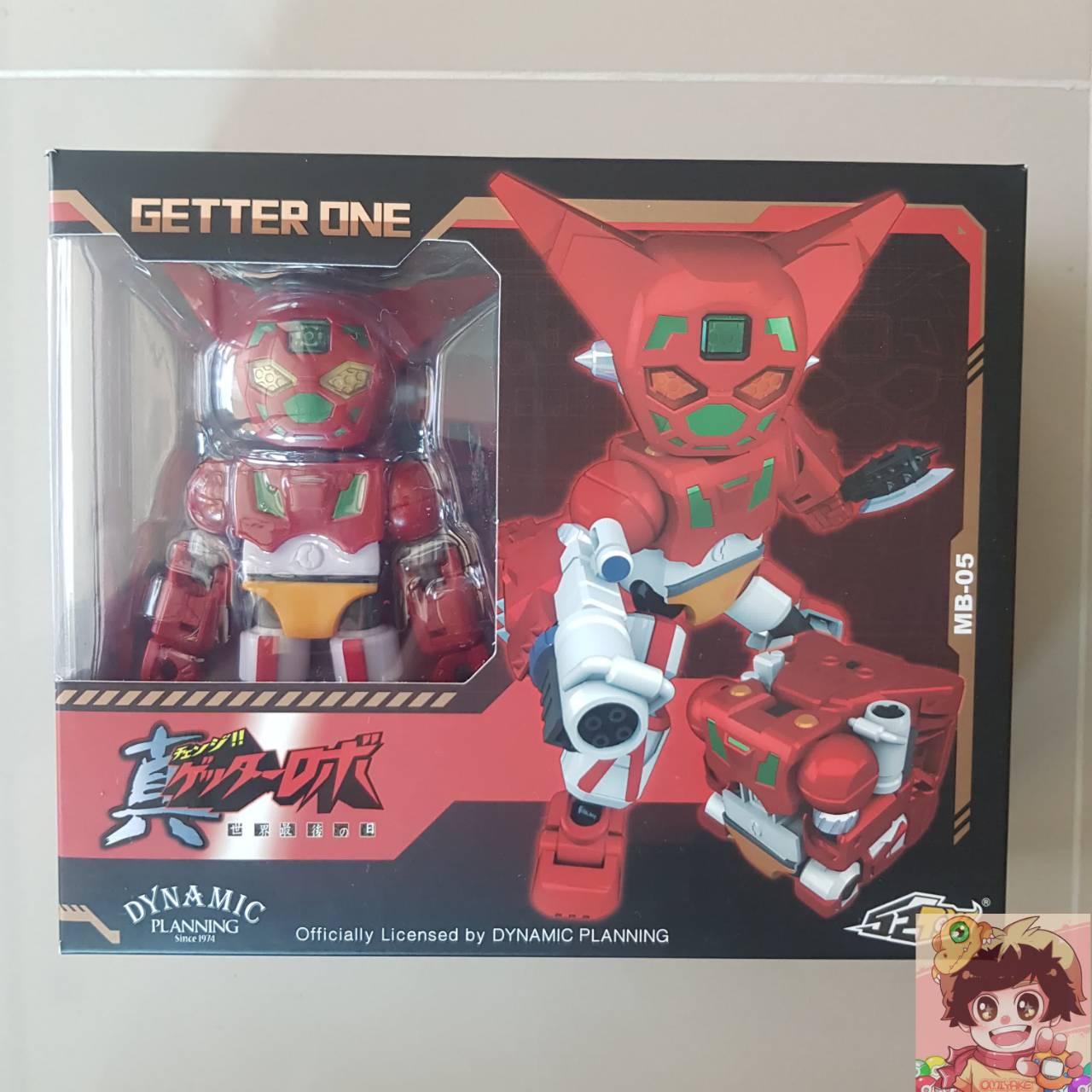52TOYS(DYNAMIC PLANNING) Getter Robo Armageddon MegaBOX MB-05 - Getter-1(RED) เก็ตเตอร์โรโบ เก็ตเตอร์วัน