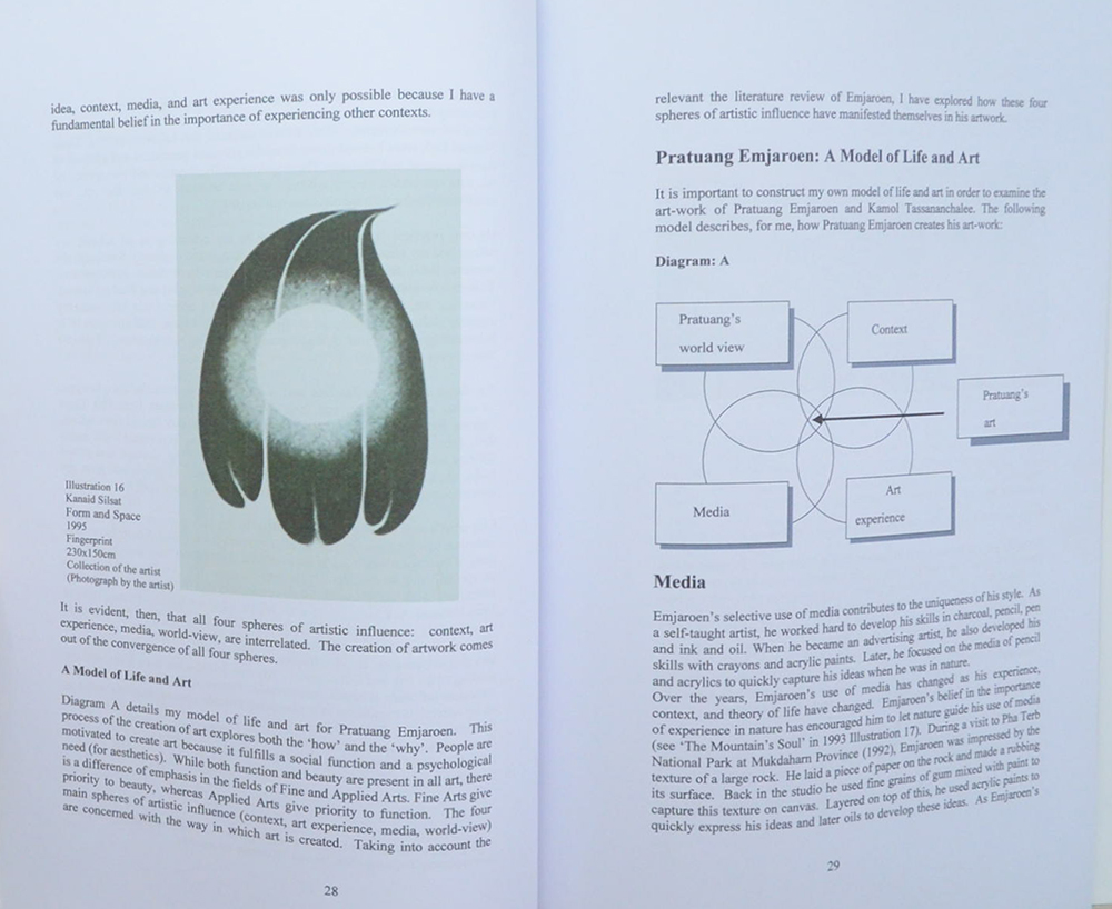 Two Thai Artists An essay on nature and nurture