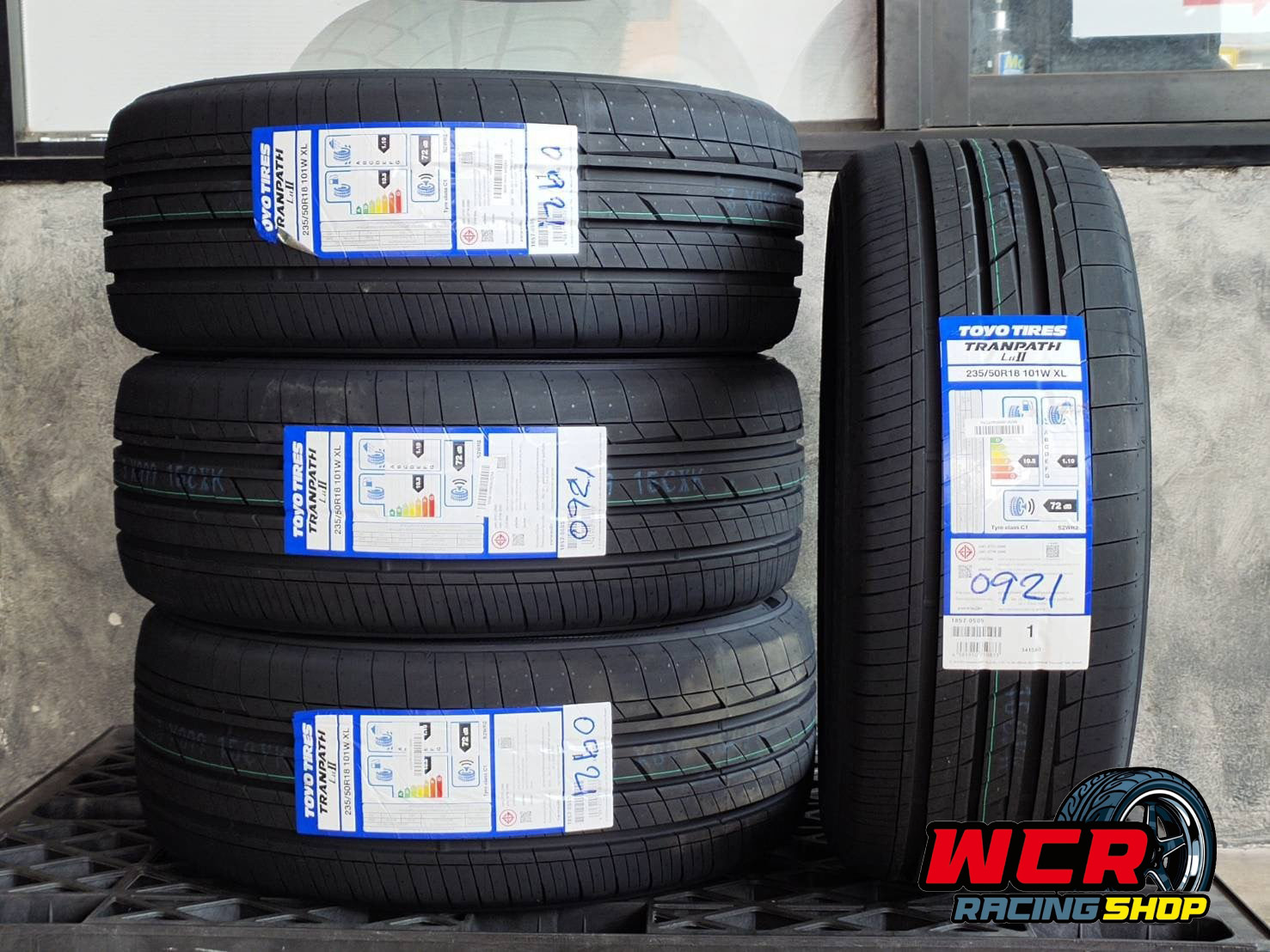 ยาง TOYO TRANPAHT LU II ขนาดยาง 235/50R18 - วิเชียรรัมย์ยางยนต์ 