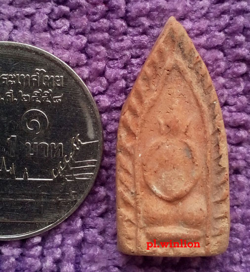 พระอม หลวงพ่อหอม วัดบางเตยกลาง เนื้อดิน ปี 2484