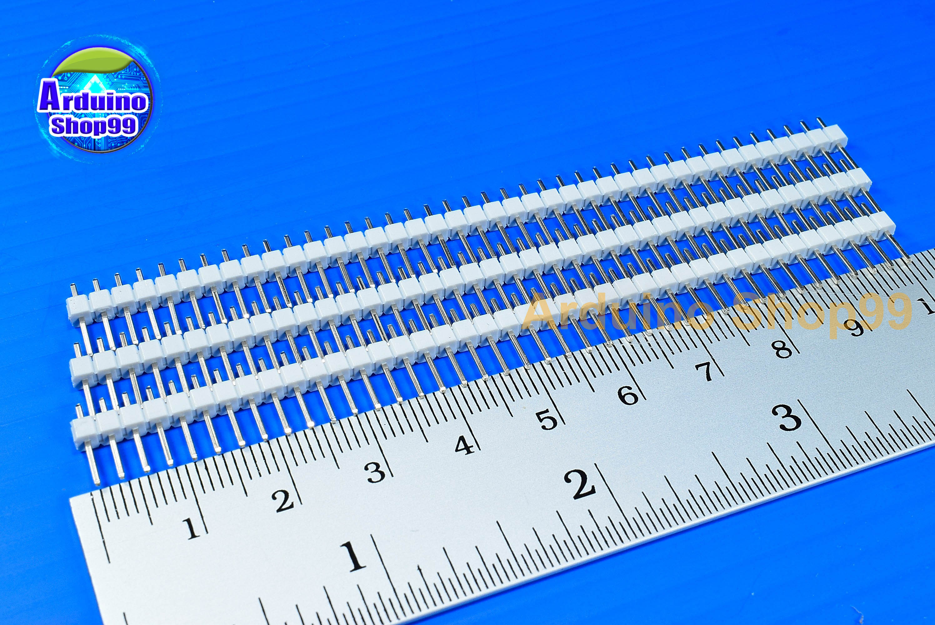 1X40 PIN 2.54mm single (ขาวจำนวน 3 ชิ้น)