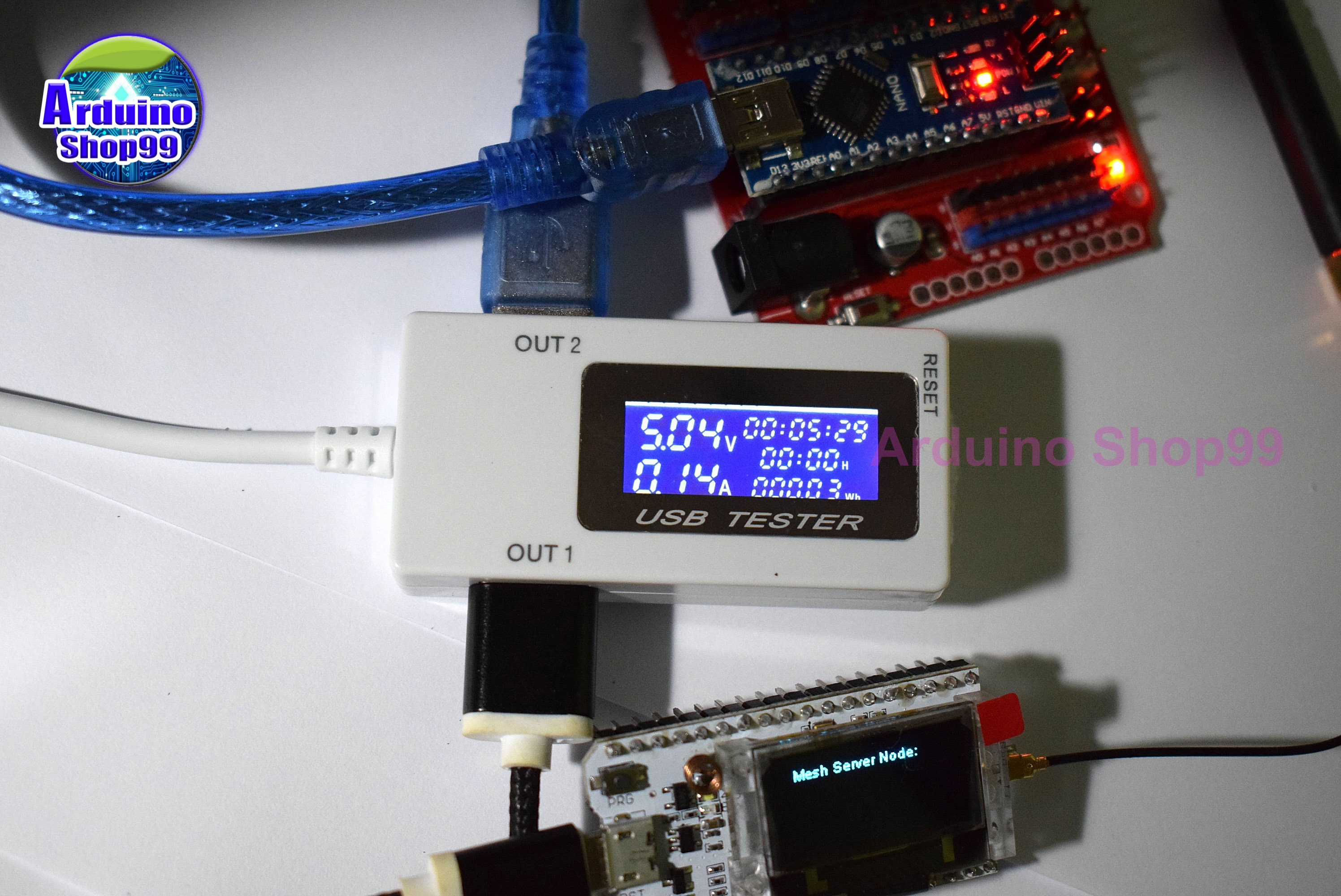 KWS-1705B USB tester voltage ammeter