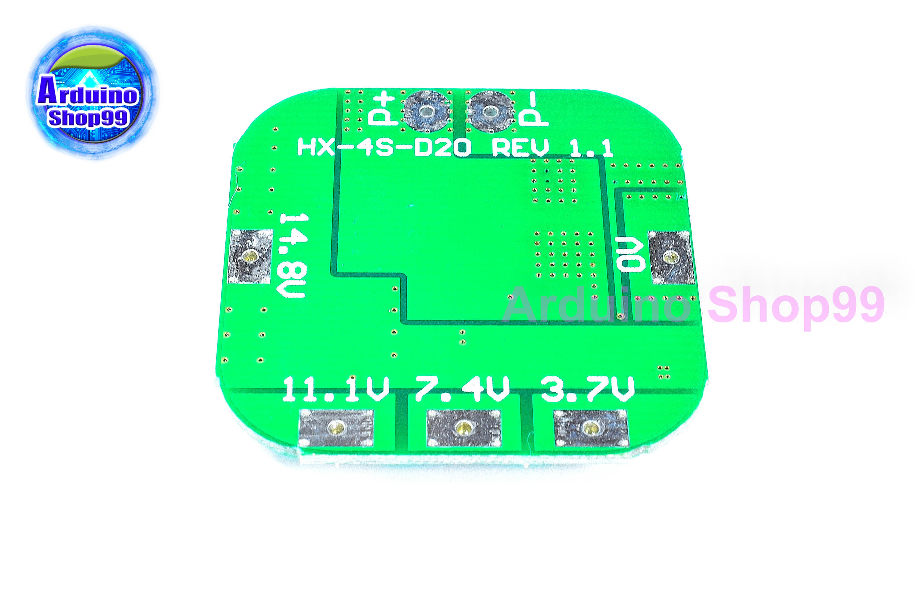 4S 14.8V / 16.8V 20A peak li-ion BMS PCM battery protection board