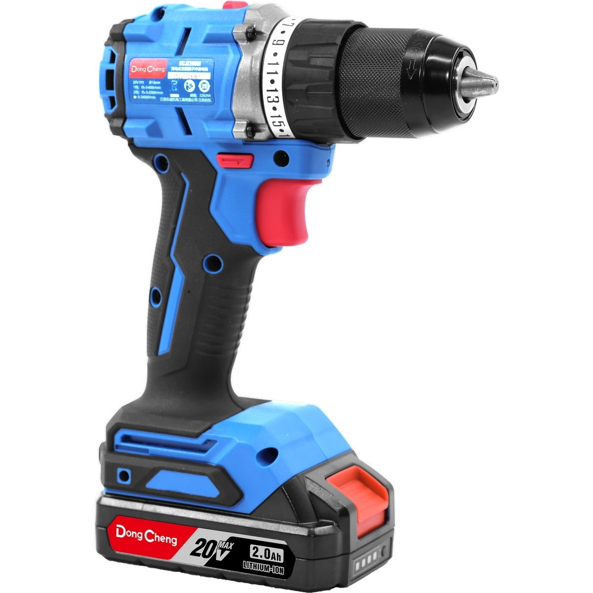 Dong Cheng DCJZ2060i สว่านกระแทกไร้สาย 60Nm 20V แบตx1 (TYPE ADM)