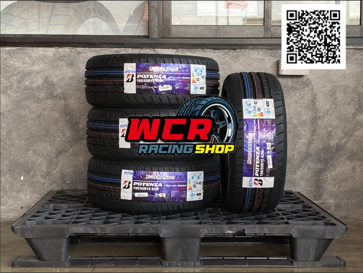 ยาง bridgestone re004 ขนาด 195/50-15