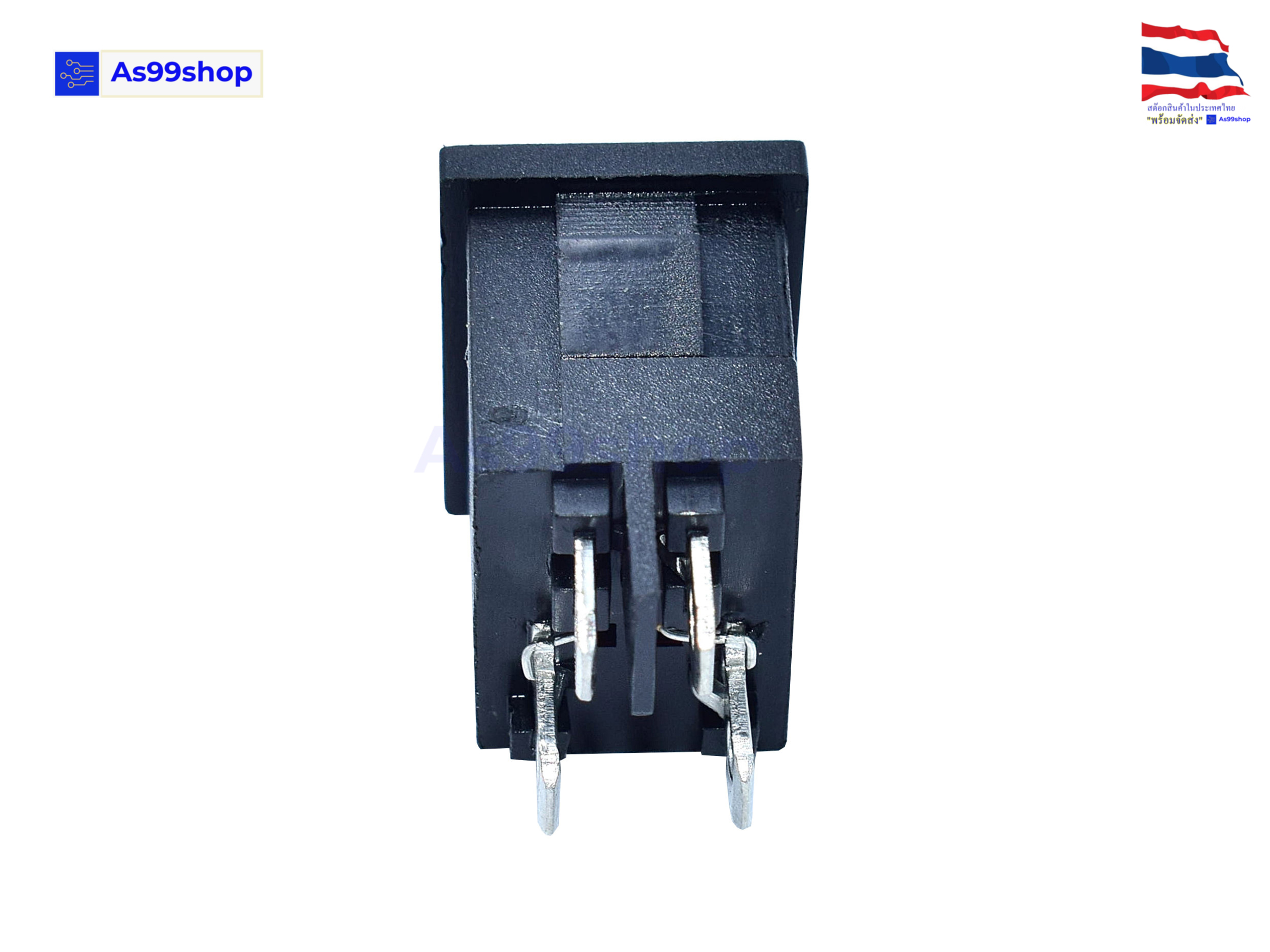 KCD1-4 Switch 4 Pin AC 250V 6A /125V 10A Red( 2 ตัว)