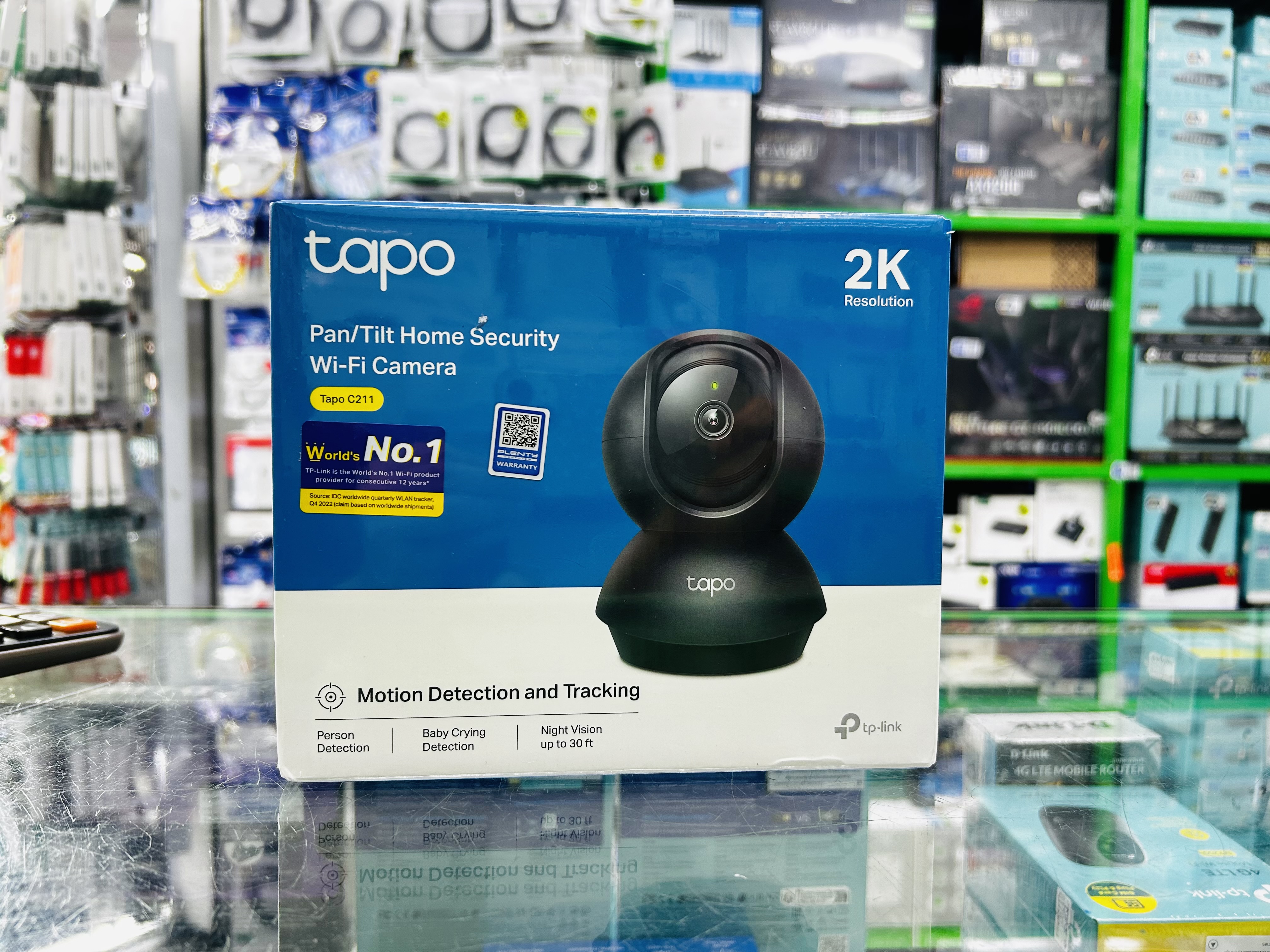 Tapo C211 Pan/Tilt Home Security Wi-Fi Camera