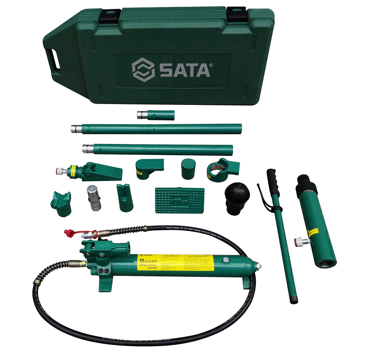 SATA AE5862 แม่แรงชุดซ่อมตัวถัง 10Ton