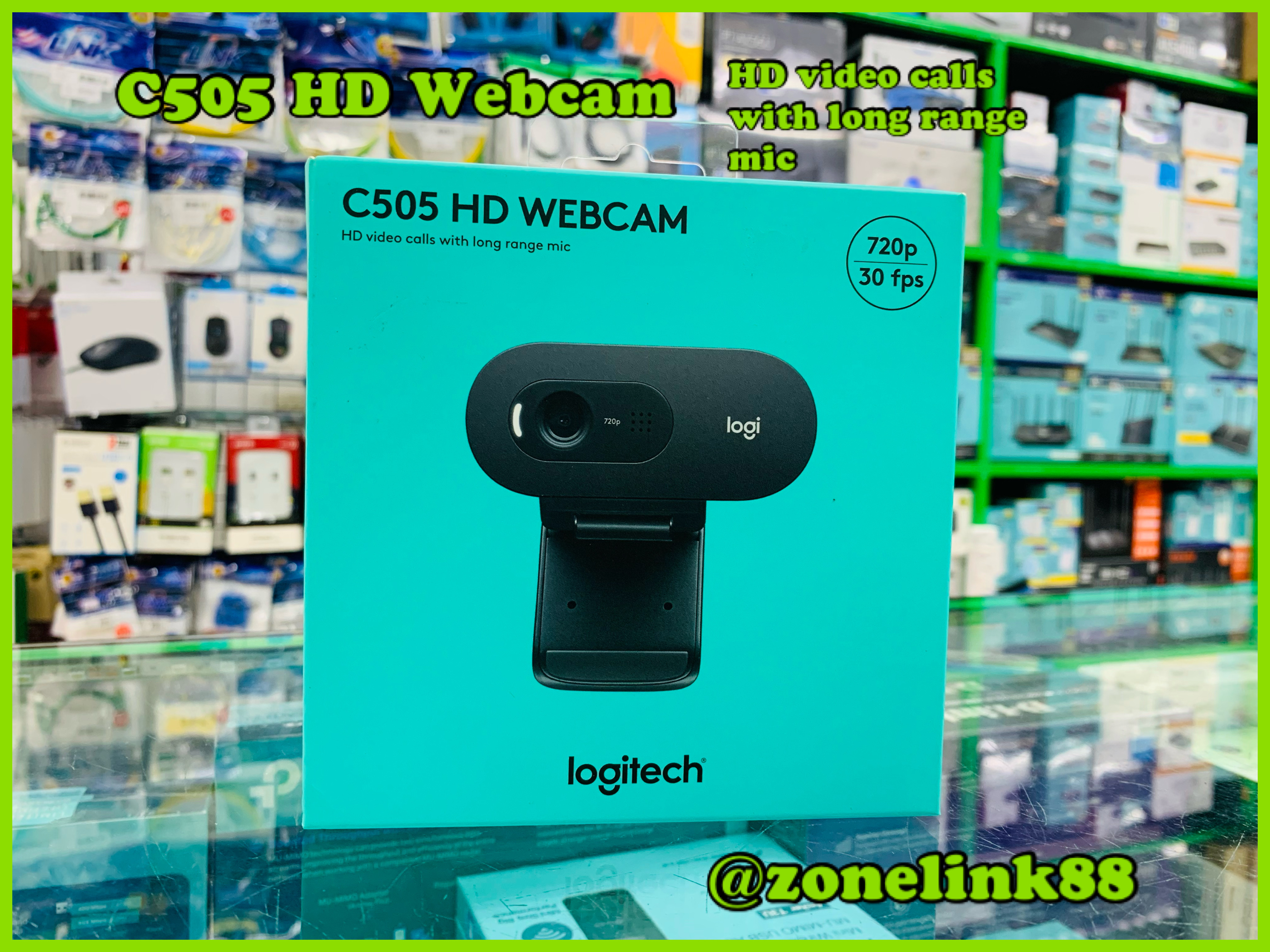 Logitech C505 HD WEBCAM