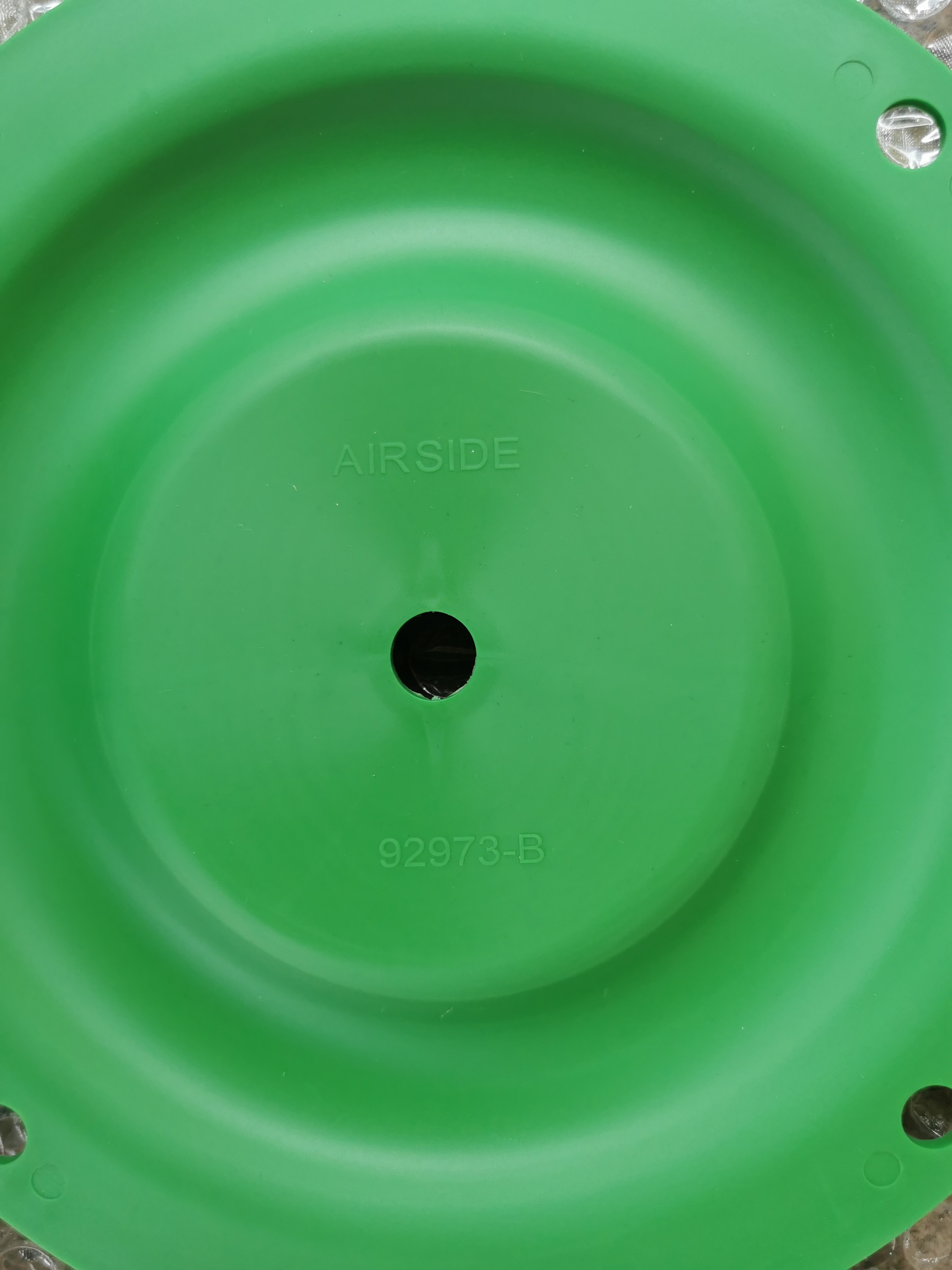 แผ่นไดอะแฟรม, ซานโตพรีน แอโร่, 92973-B, Diaphragm ,Santoprene, Aro, 92973-B