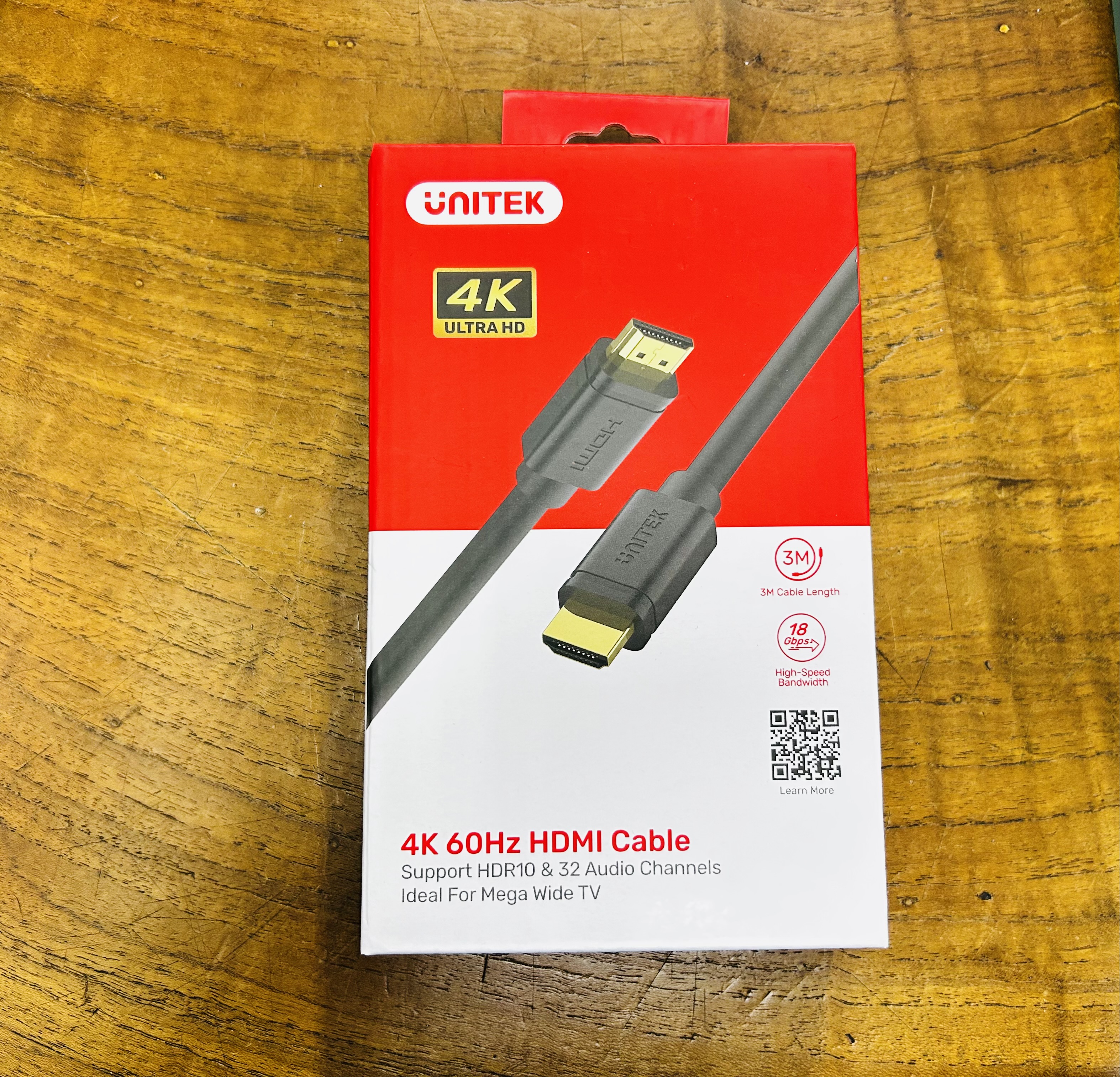 HDMI Cable 3m V2.0 Unitek Y-139M
