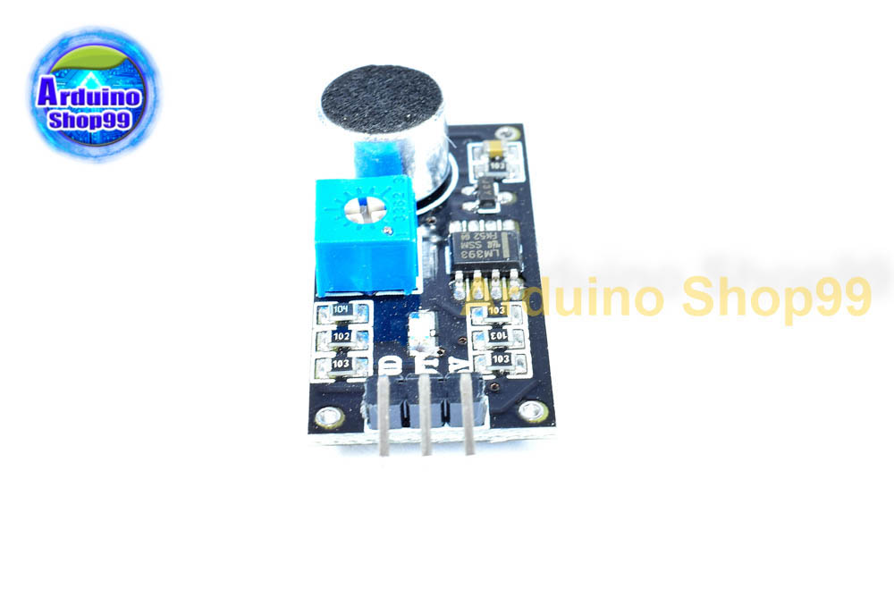 Sound Sensor Detection Module LM393 เซ็นเซอร์ตรวจวัดเสียง