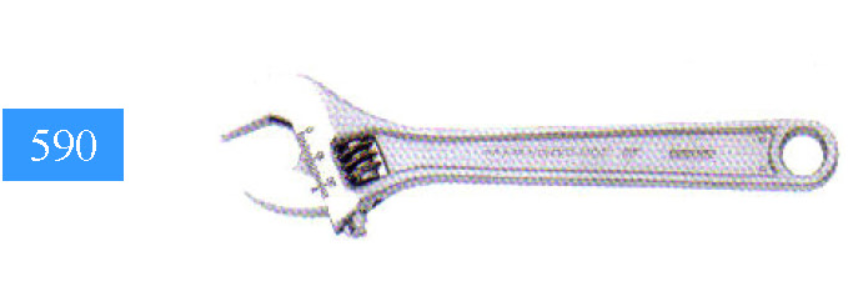 กุญแจเลื่อน MATADOR รุ่น 590 ขนาด 4" - 18"