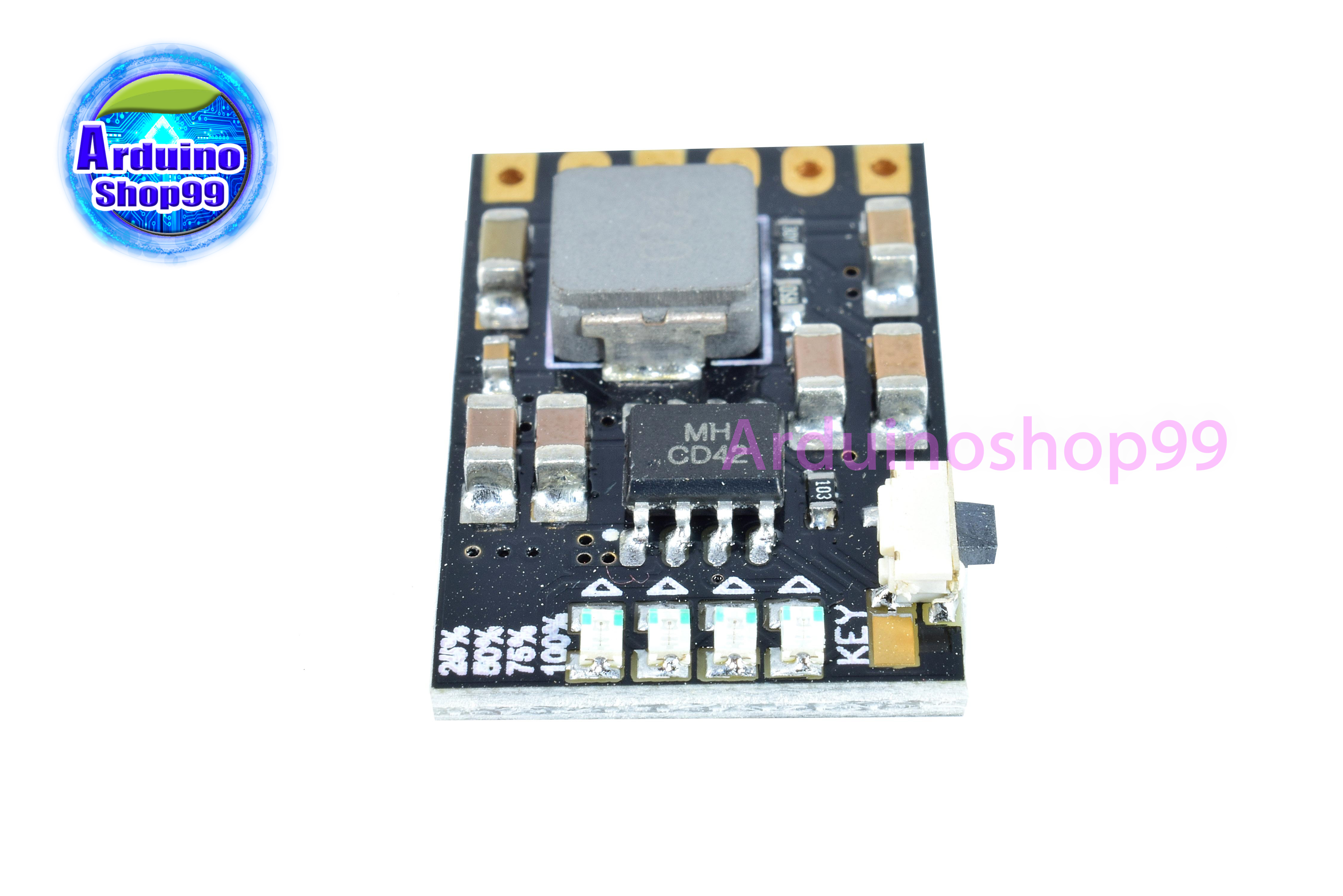 MH-CD42 DC 5V 2.1A Mobile Power Diy Board 4.2V Charge/Discharge(boost)/battery protection/indicator module 3.7V lithium 18650