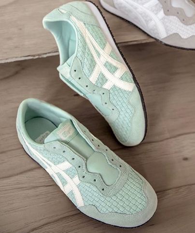 Onitsuka Tiger Serrano slip-on สีเขียว