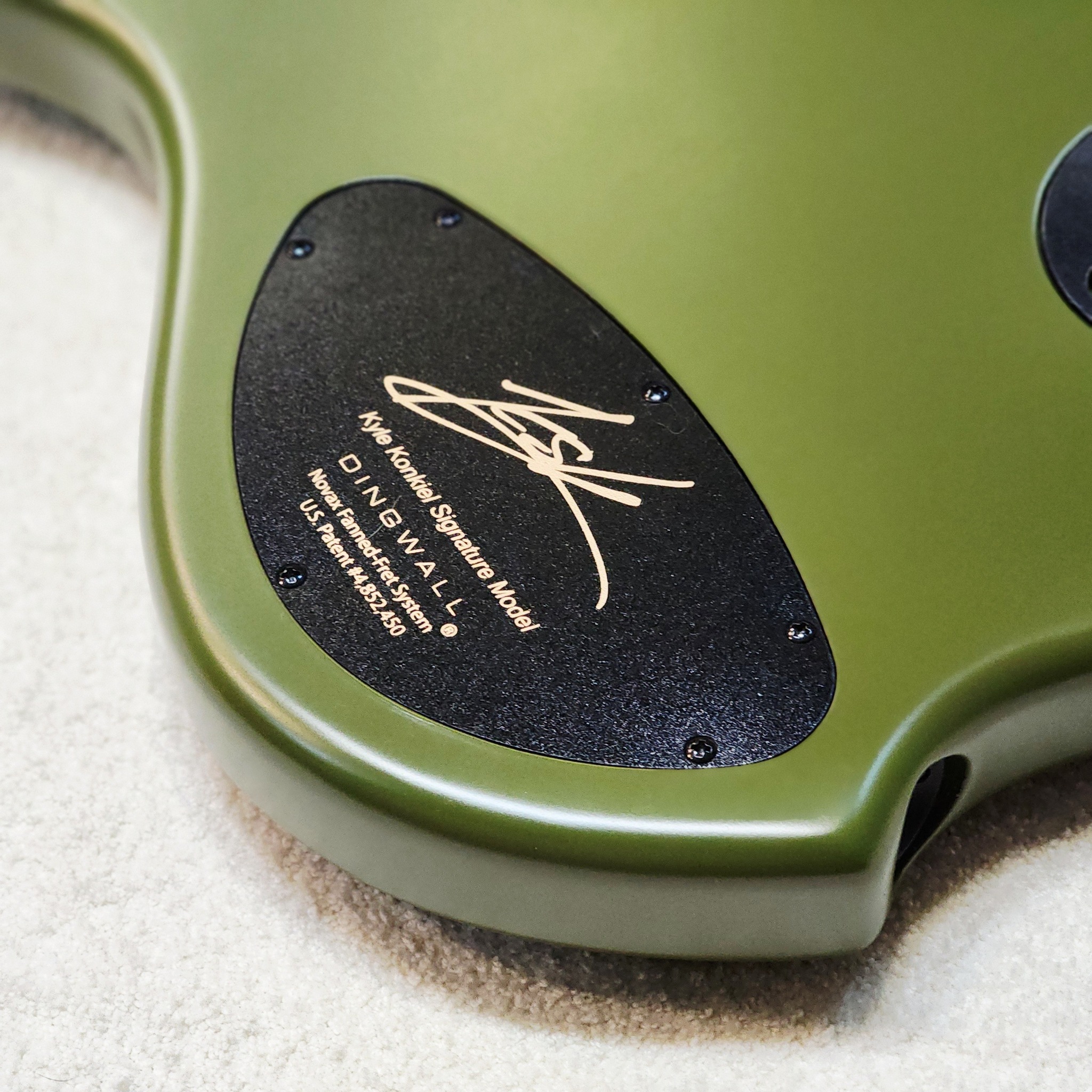 DINGWALL KK3-5 LIMITED EDITION KYLE KONKIEL SIGNATURE - ARMY GREEN