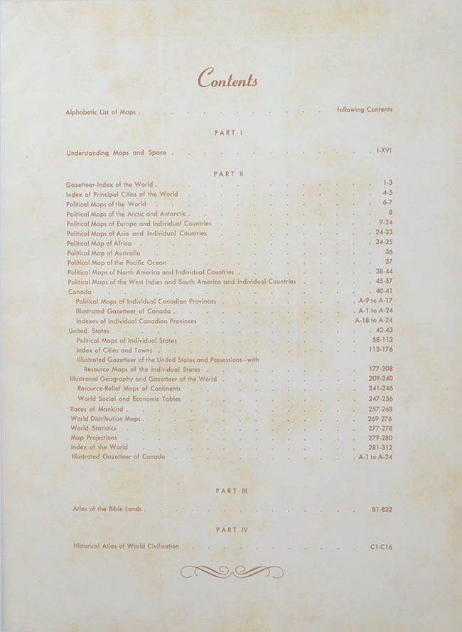 HAMMOND’S WORLD ATLAS