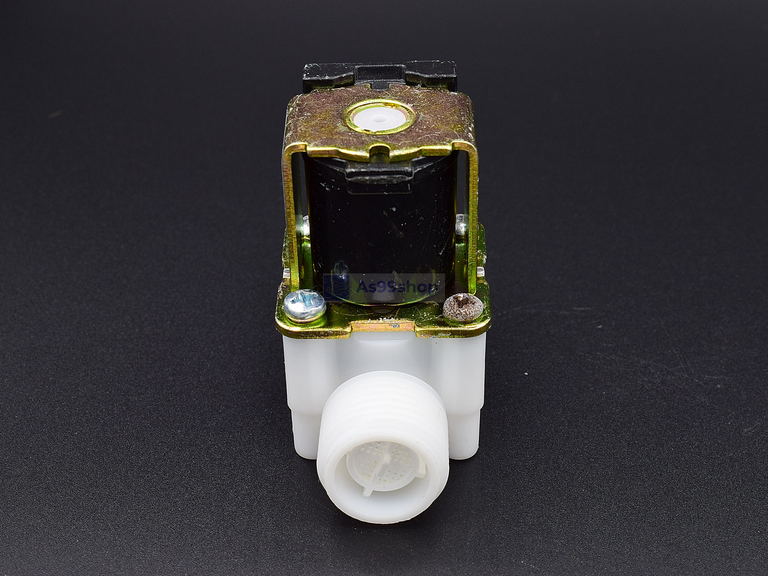 โซลินอยด์วาล์วพลาสติก Solenoid Valve 220VAC 1/2 นิ้ว สำหรับเปิด-ปิด น้ำ