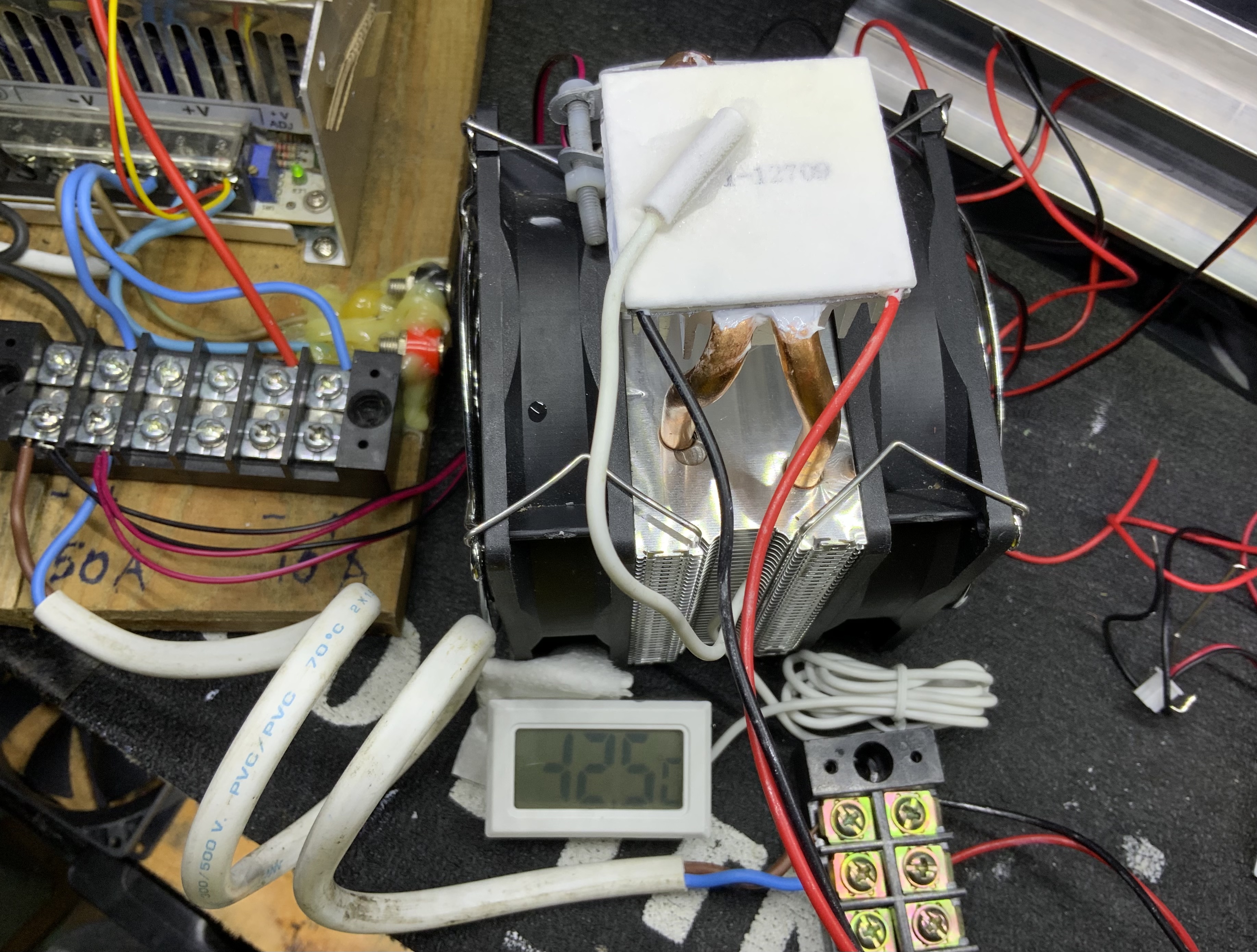 TEC1-12709 12V Peltier Refrigeration Plate(แผ่นร้อน-เย็น) แผ่นเพลเทียร์