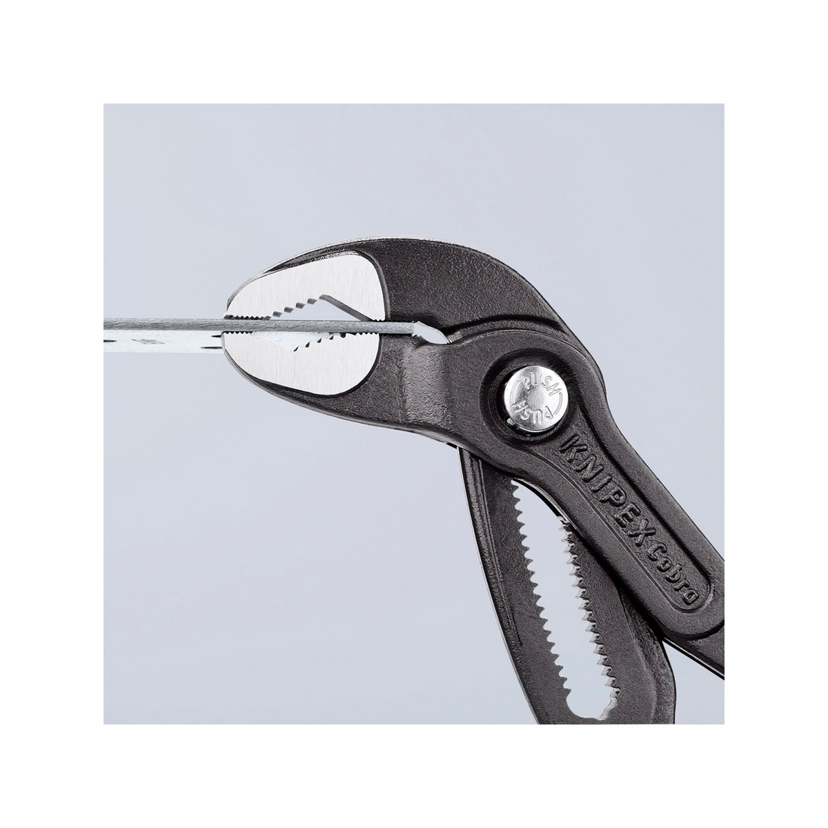 KNIPEX 87 01 250 คีมคอม้า รุ่น Cobra ด้ามพลาสติก 250mm (10")