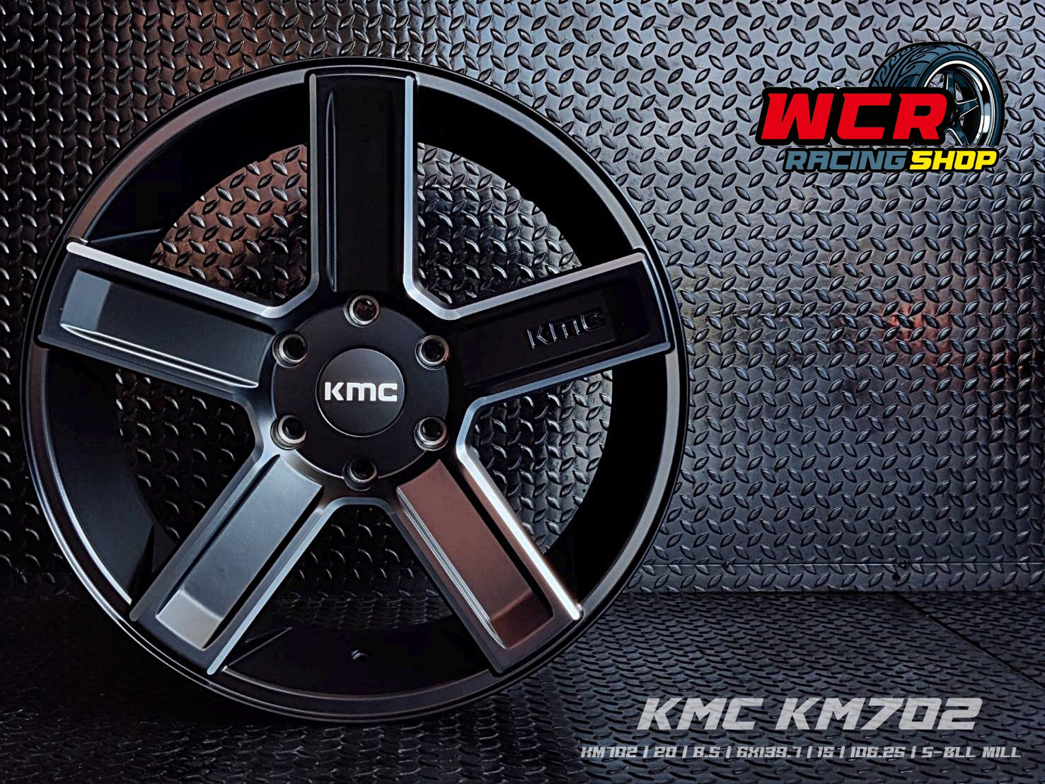 ล้อแท้แบรนด์America ขอบ20" นิ้ว Style OFF-ROAD ล้อแม็ก KMC WHEELS