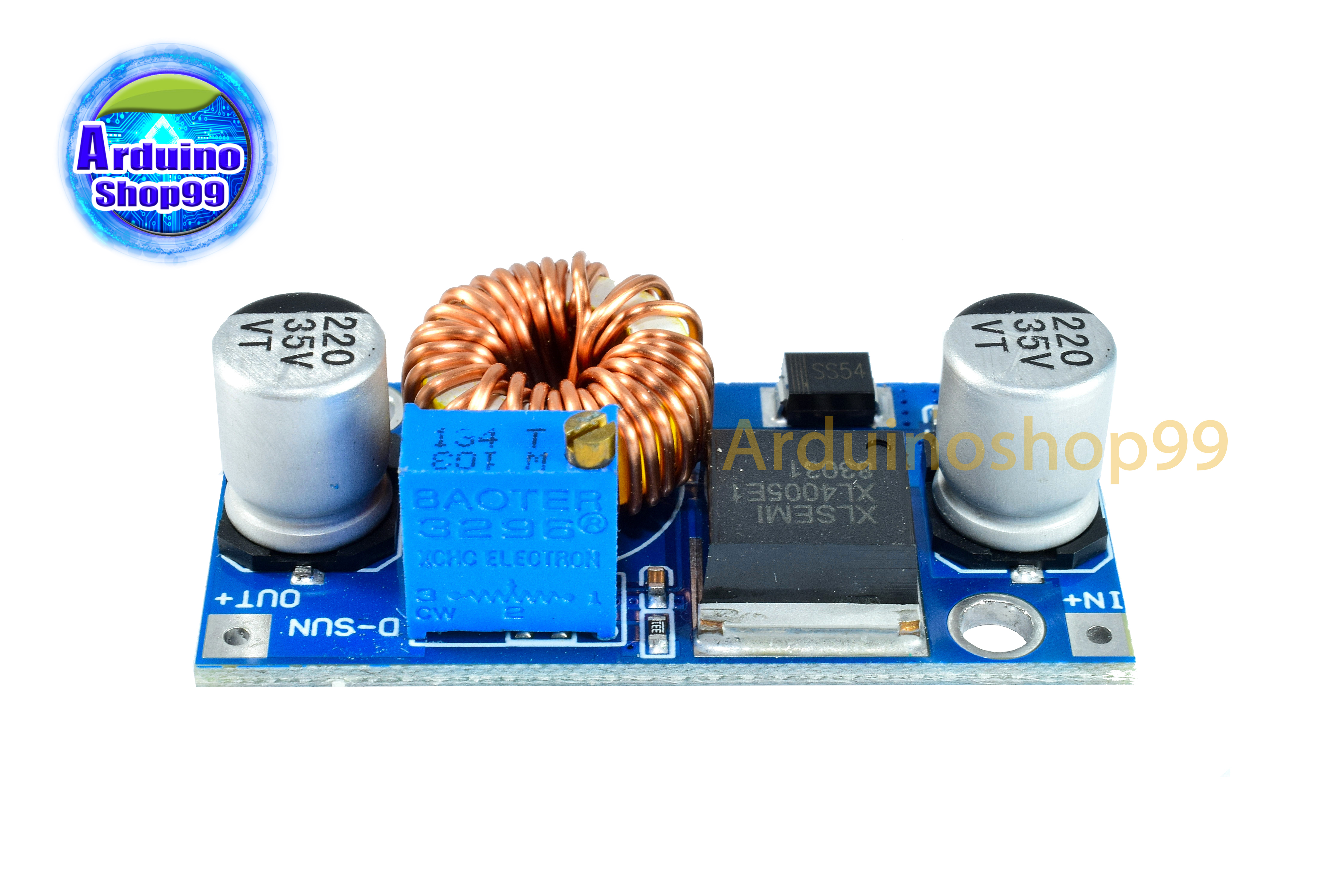 DC-DC XL4005 5A Adjustable Buck Module 5~32V High Power 96% High Efficiency( Step Down )