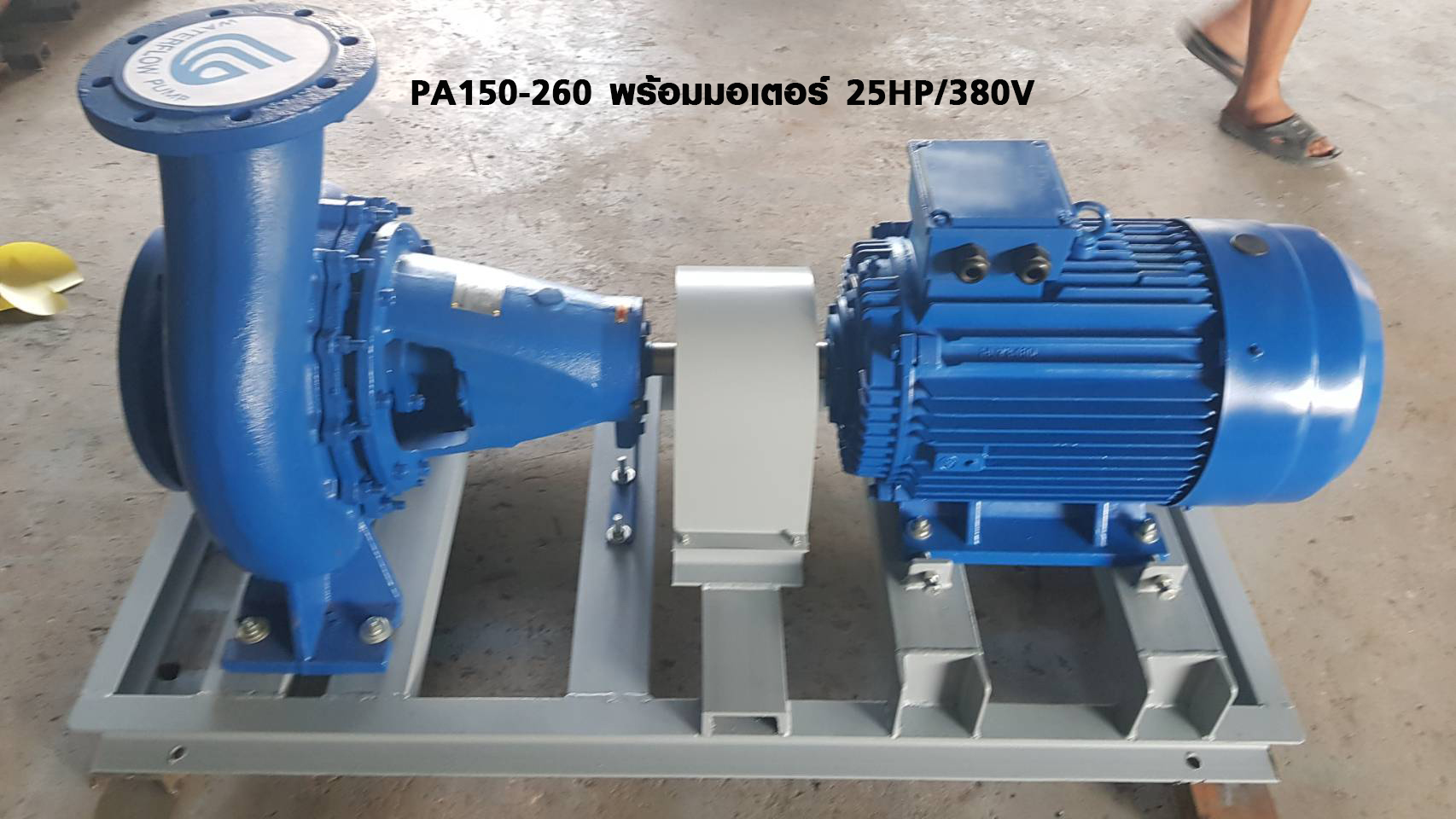 WATERFLOW PA-Series ปั๊มหอยโข่ง เหล็กหล่อ ท่อ 2"-12" (ไม่รวมมอเตอร์)