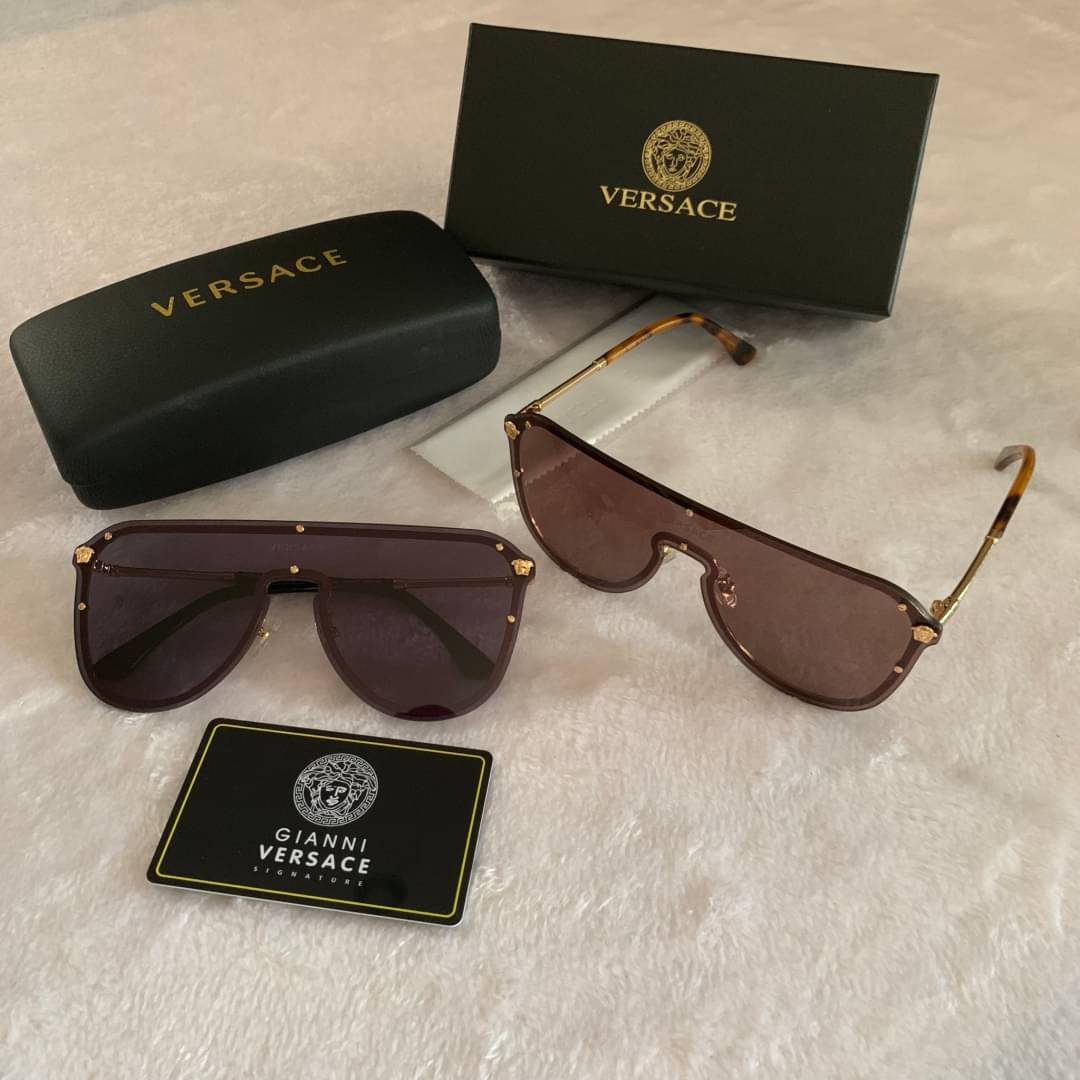 👑🌼VERSACE OVE2180🤩👑 แบบกระจกแผ่นเดียว โชว์โลโก้ งานเกรด Hi end👓👓 ปั้มโลโก้ทุกจุด เทียบแท้1:1 Sz.135 mm Made in italy อุปกรณ์ครบเซทใหญ่ตามแบรนด์ : Full set ✅รับประกันความพอใจ👍🏼 สอบถามเพ