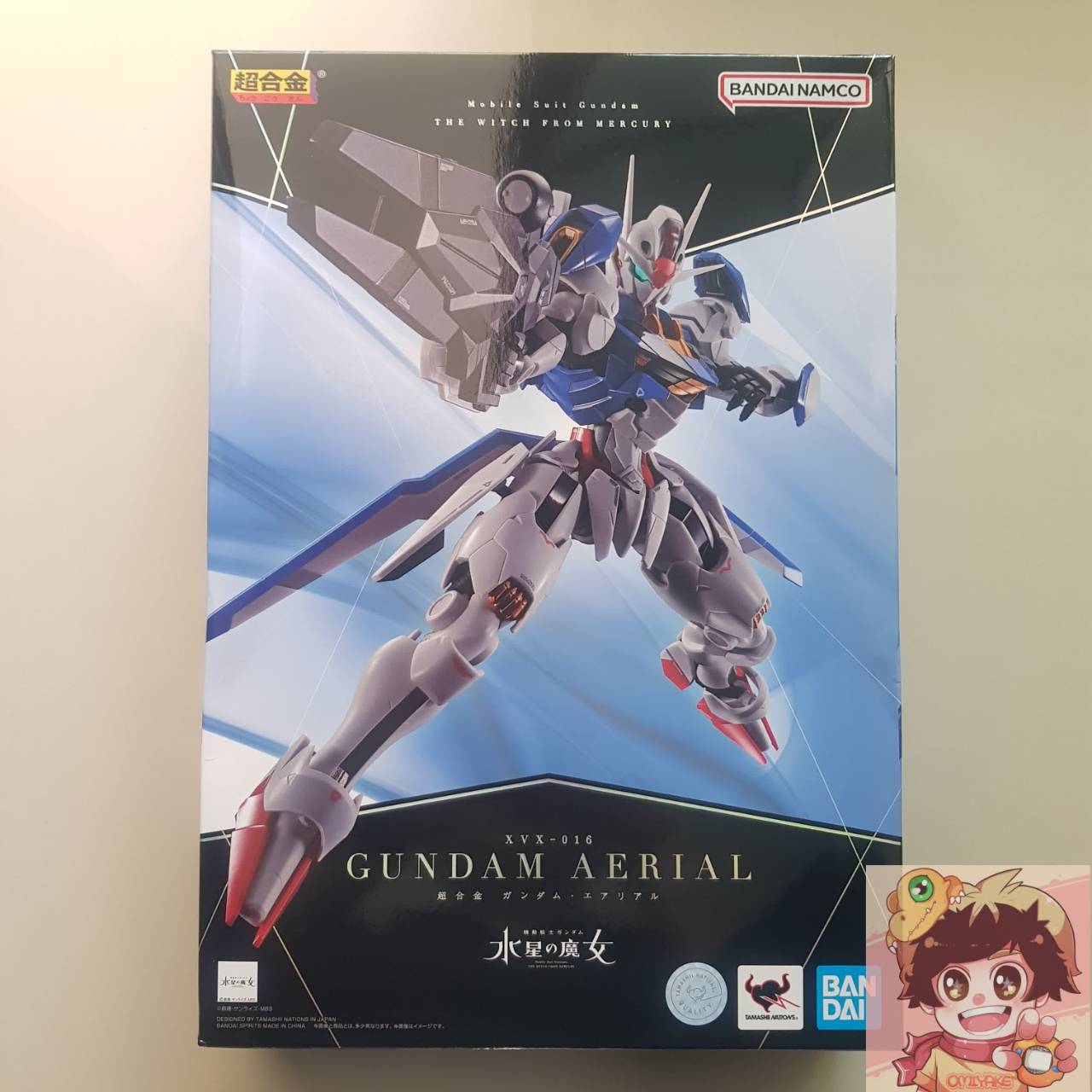 BANDAI CHOGOKIN Mobile Suit Gundam:The Witch from Mercury GUNDAM - AERIAL กันดั้ม แม่มดจากดาวพุธ แอเรียล ซูเล็ตต้า เมอร์คิวรี่ หุ่นเหล็ก
