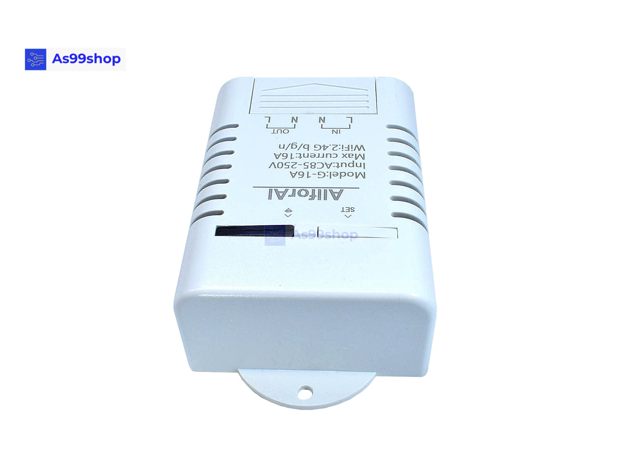 Single Channel AC 85V-250V 16A WiFi Switch for Smart Home