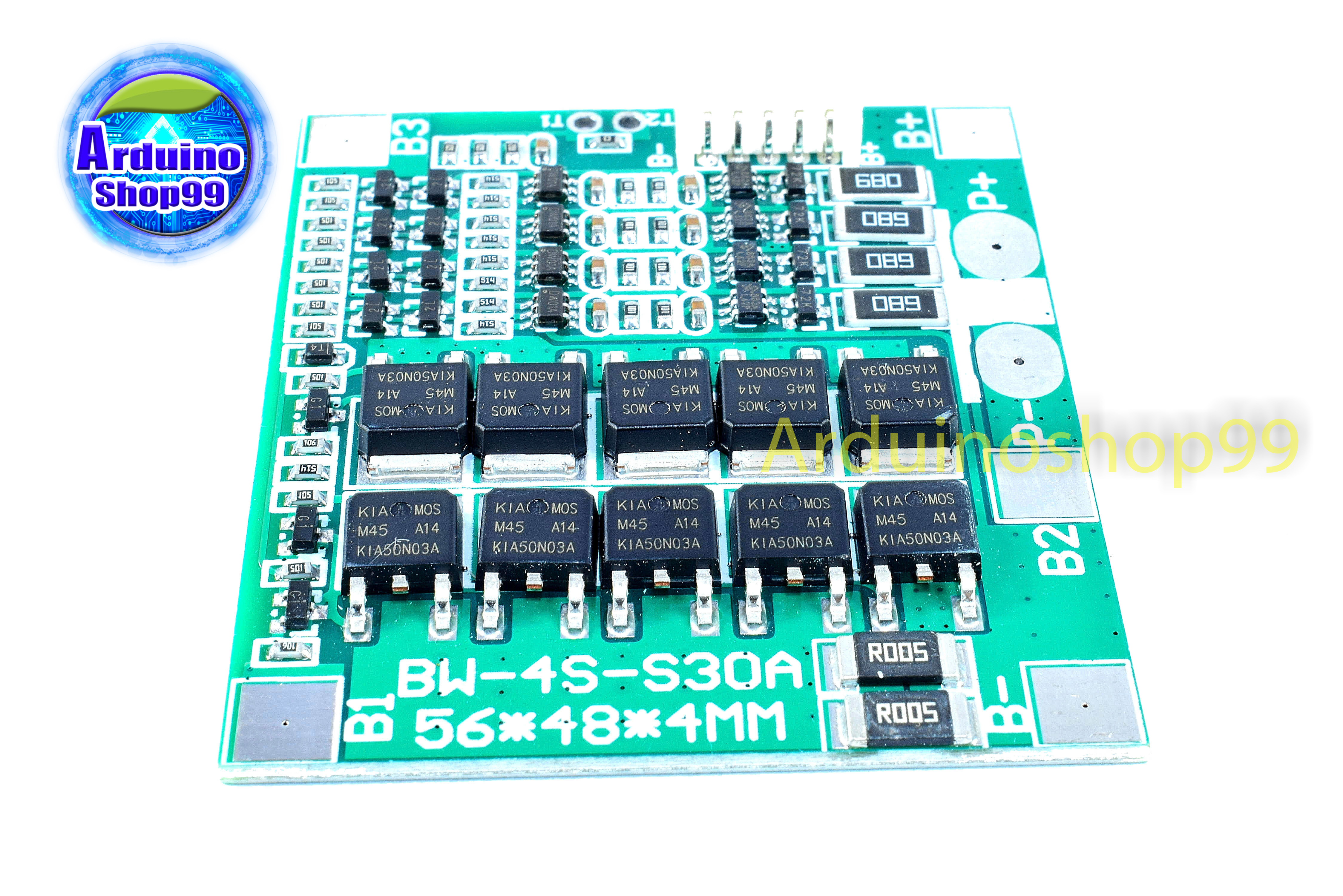 4S 14.8V 30A Protection board discharge belt equalization 18650 battery protection board