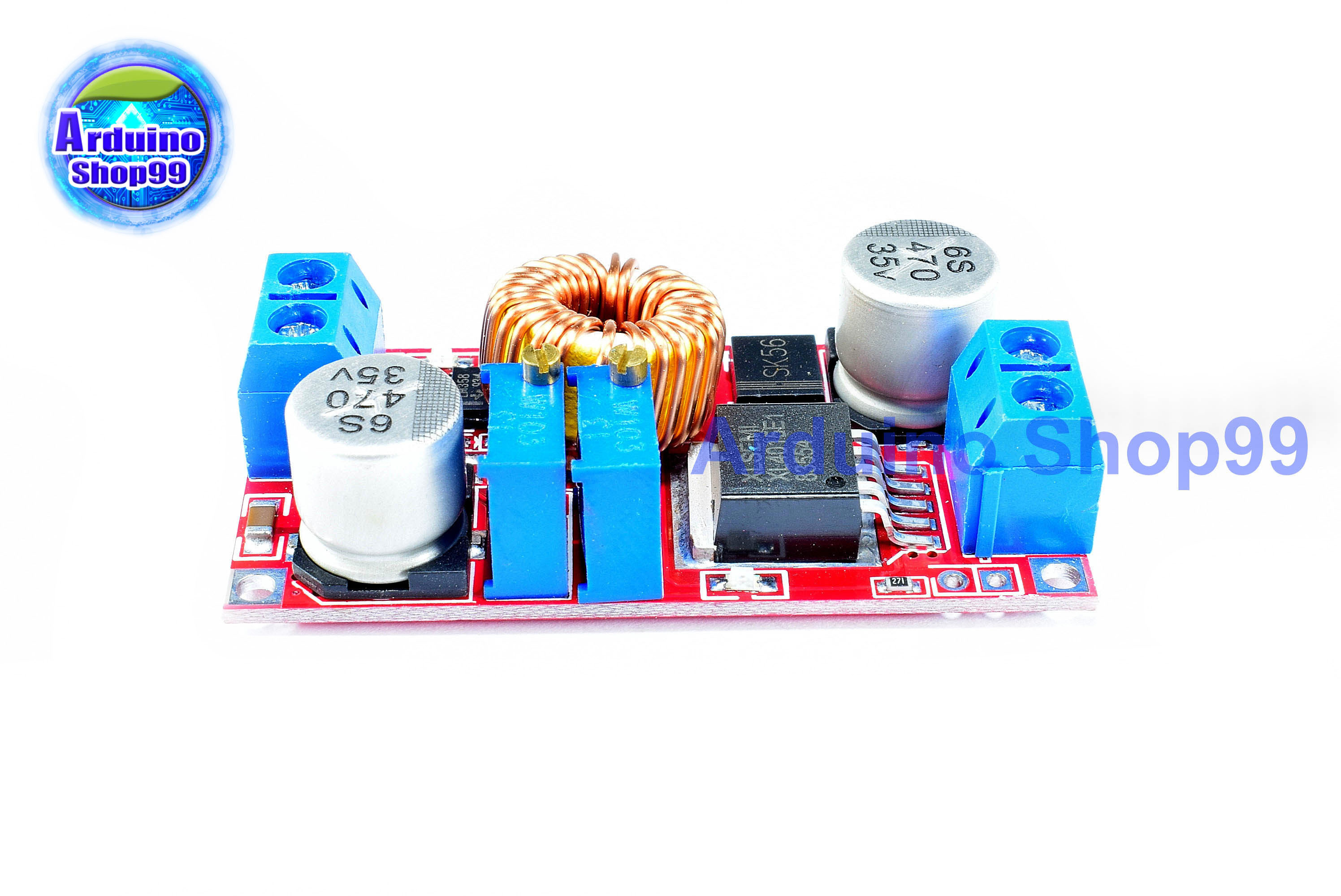 XL4015 E1 Power Supply DC-DC BUCK Constant Voltage / Current 5A แปลงไฟจาก 5 - 32 Volt เป็น 0.8 - 30 Volt