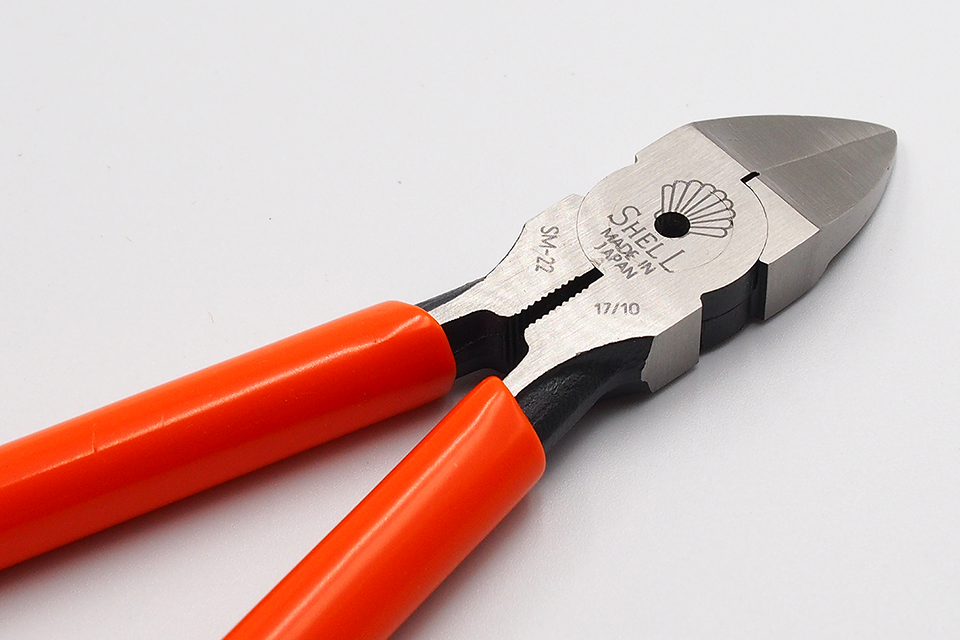 คีมตัดพลาสติกแข็ง รุ่นตัดตรง SHELL ขนาด : 5" (SM-23) , 6" (SM-22) , 7" (SM-35)