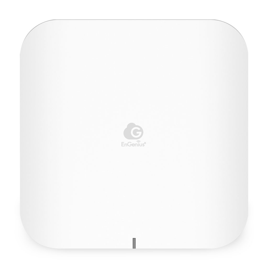 ECW526 Cloud Managed 2x2x2 Indoor Tri-Band WiFi 7 Access Point Tri-band wireless access point reaching speeds of 5,800 Mbps on 6GHz, 2,900 Mbps on 5GHz, and 700 Mbps on 2.4GHz