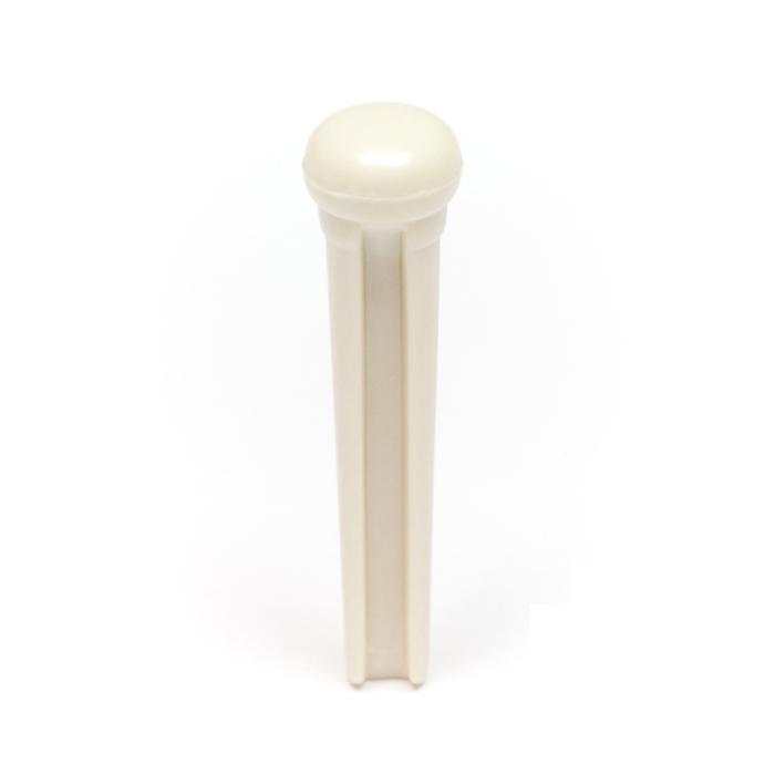 TUSQ TRADITIONAL BRIDGE PINS WHITE WITH NO DOT (PP-1100-01) / ไม่มีจุด