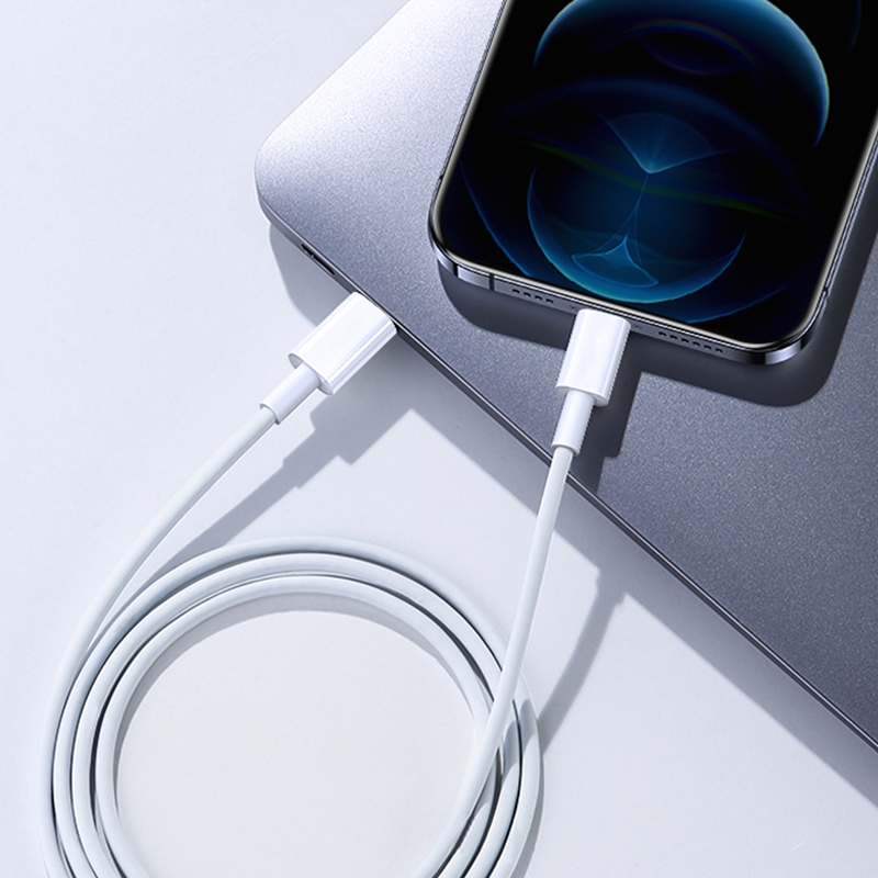 d-power สายชาร์จไอโฟน รุ่น F1080 Type-C to Lightning MFi Certified ชิปเเท้ Fast charge PD18W รับประกัน 1 ปี