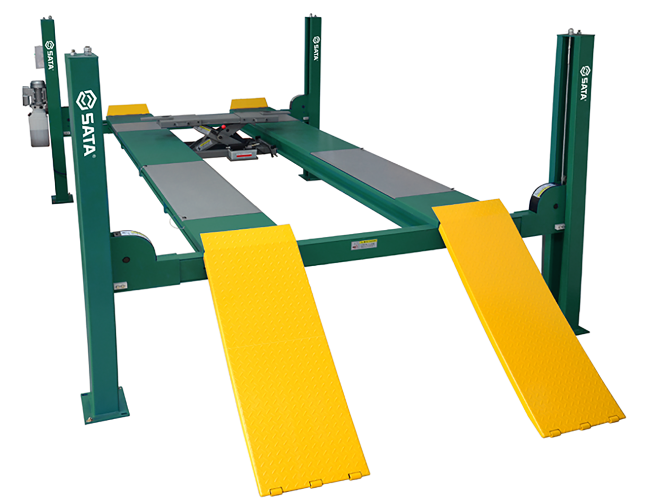 SATA SCAE5202 ลิฟต์ยกรถ 4 เสา 4.5Ton 220V,380V ยกสูง 210-1700mm